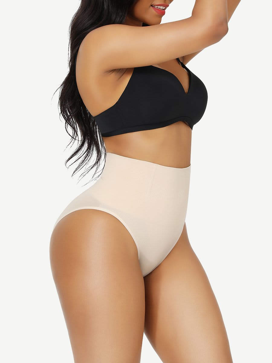 Full Body Shaper Wired Plunge Collar Smooth Silhouette - Shape