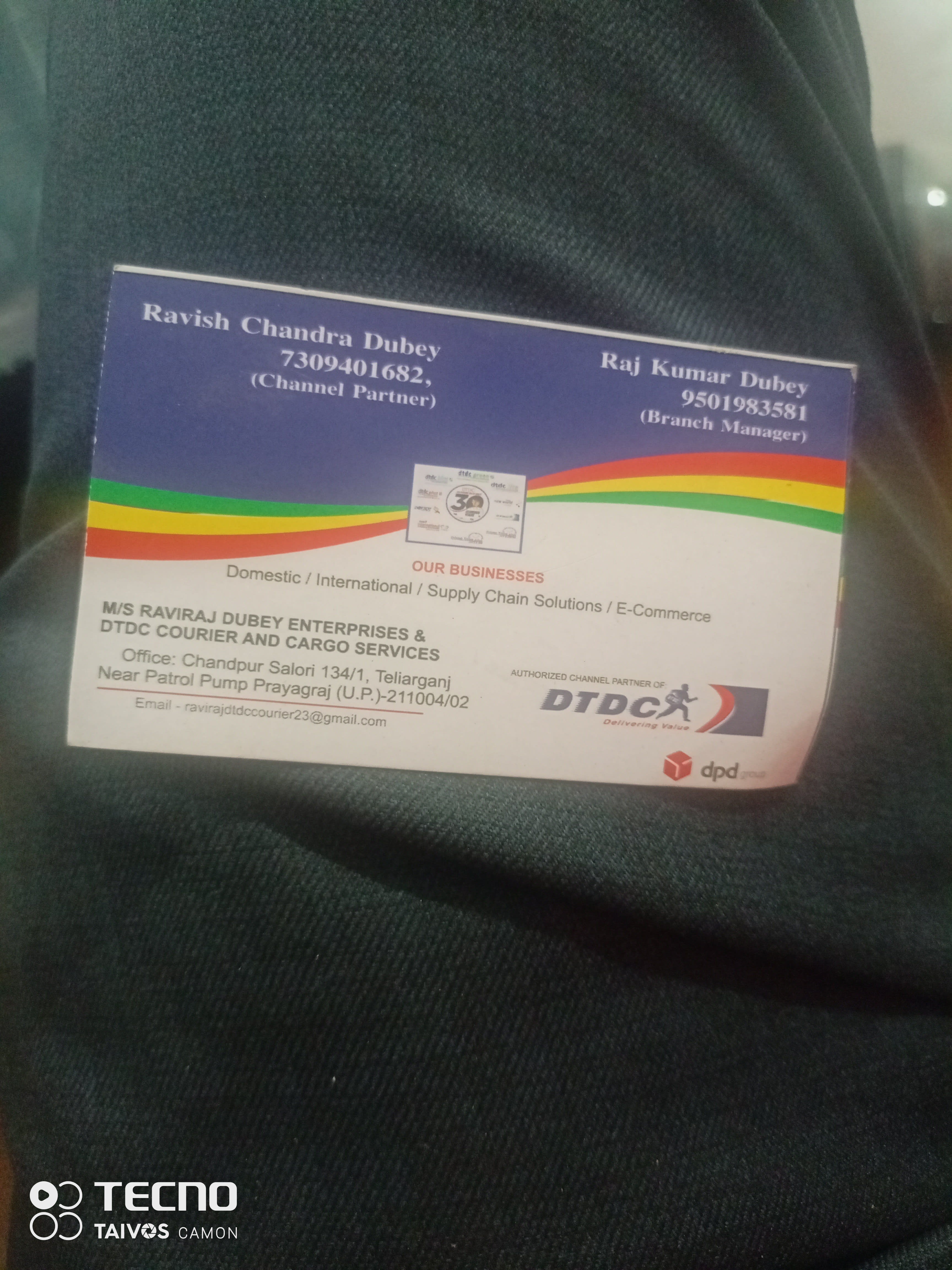 DTDC International Courier and Cargo Service