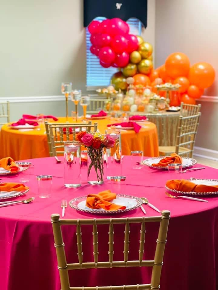 M&K Party Rentals & Balloon Decorations Myra (310)292-7278  Louis vuitton  birthday party, Girly party ideas, Themed party supplies