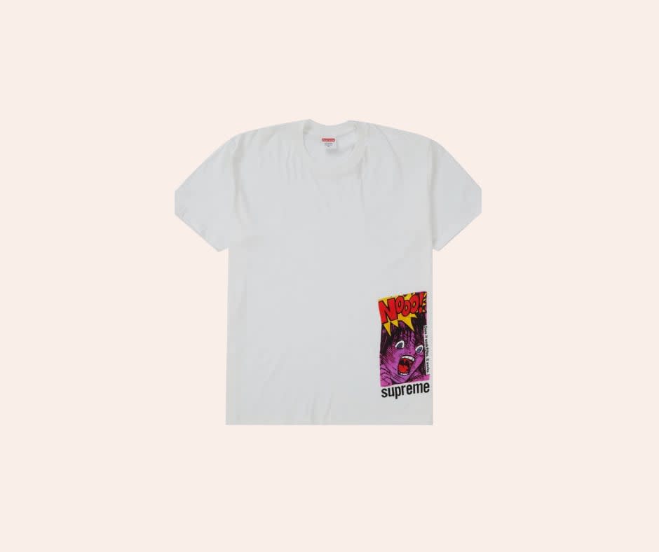 Supreme Stati Uniti Stripe S/S Tee - T-Shirts - Ayrshire Is