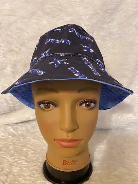 Dallas Cowboys Reversible Bucket Hat (Pink) - BUCKET HATS - Tierra J  Designs - Sewing & Seamstress