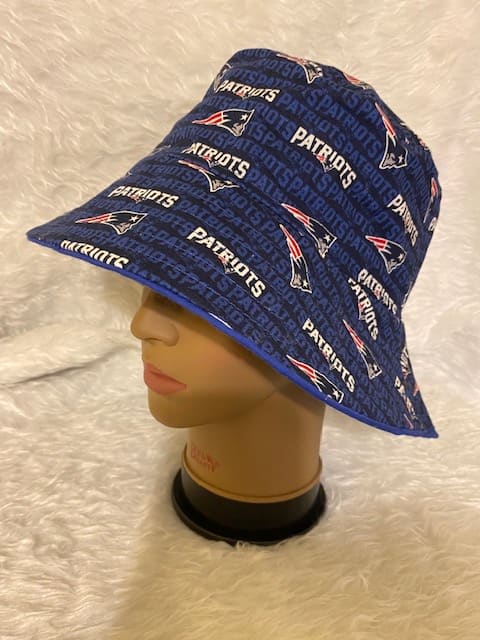 Dallas Cowboys Reversible Bucket Hat (Large Print) - BUCKET HATS - Tierra J  Designs - Sewing & Seamstress