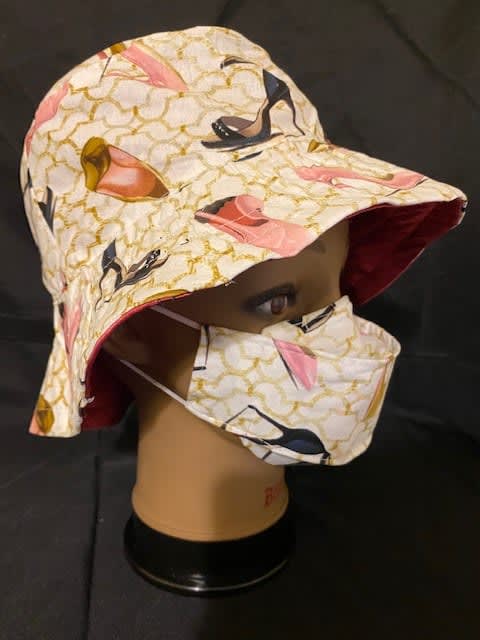 Dallas Cowboys Reversible Bucket Hat (Pink) - BUCKET HATS - Tierra J  Designs - Sewing & Seamstress