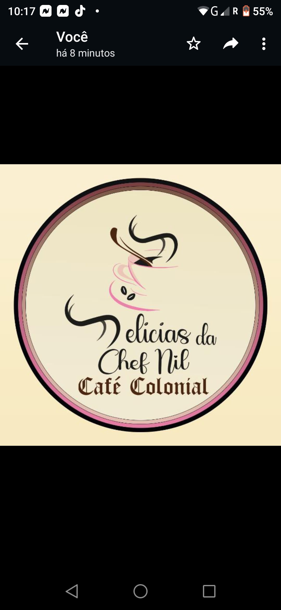 Café Colonial Delícias da Chef Nil
