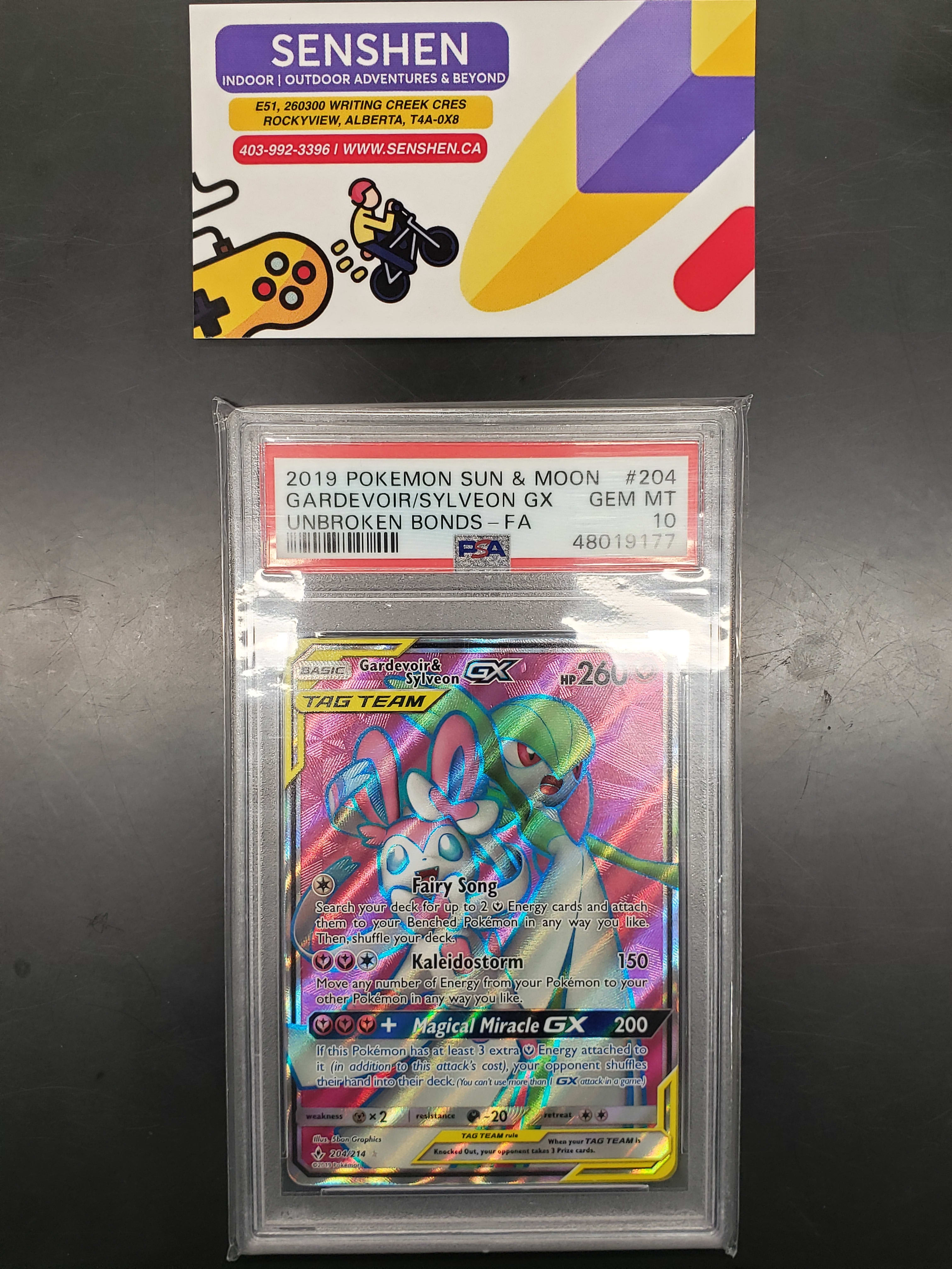 Gardevoir & Sylveon GX - SM - Unbroken Bonds - Pokemon