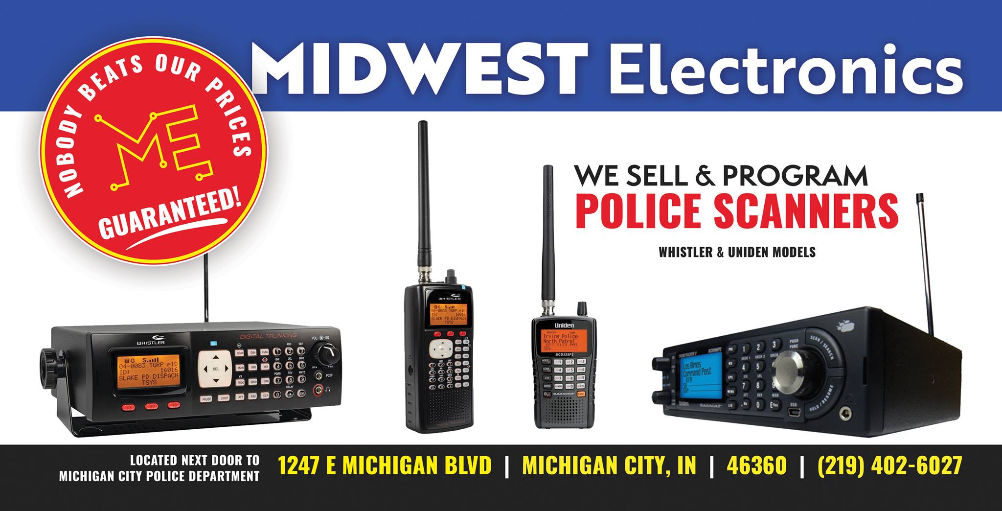Whistler WS-1065 Base Unit Police Scanner Police Scanners Midwest  Electronics Police Scanner Headquarters Automotive Audio