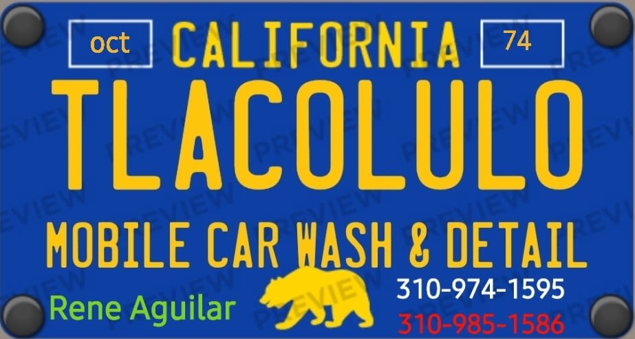 🚗🚙 TLACOLULO MOBILE CAR WASH & DETAIL 🏎️🏍️