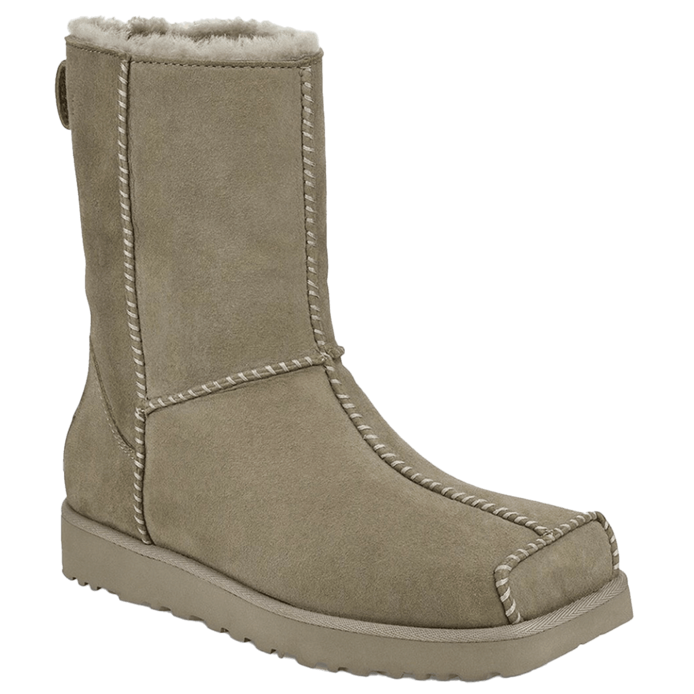 ugg block suede boot