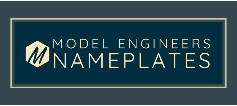 Model Engineers Nameplates