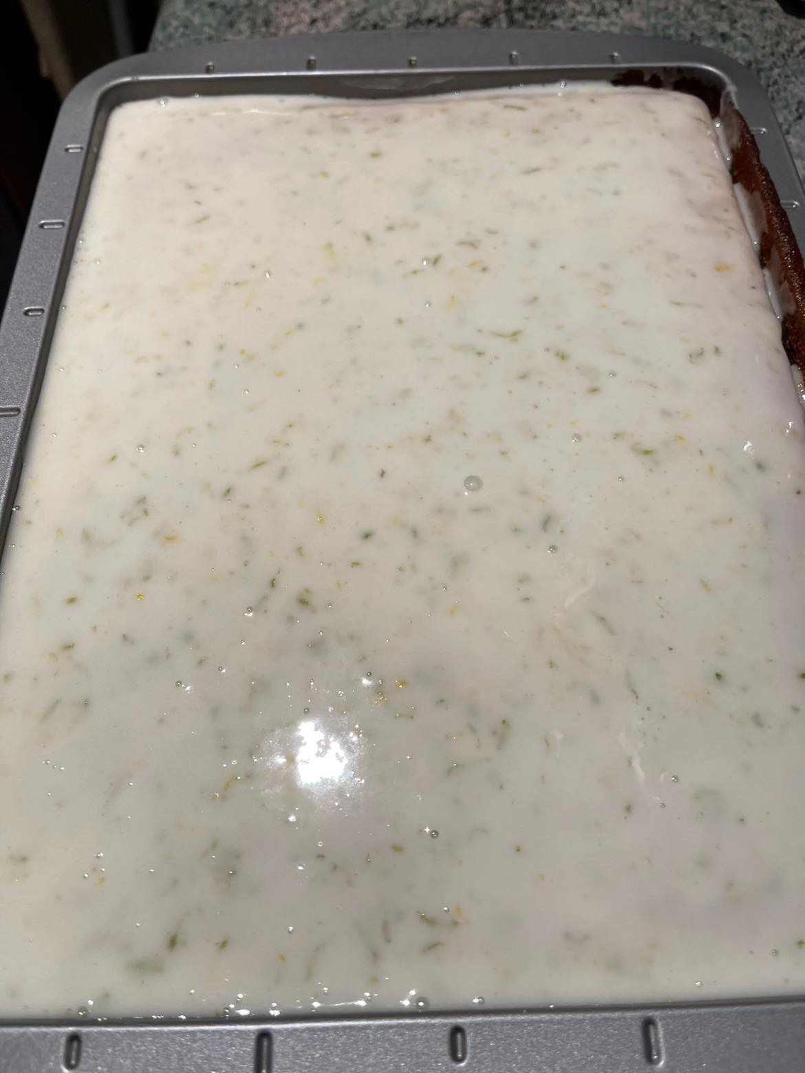 Lemon Cake With A Lemon & Lime Icing - Baked Goods - No Milk Innit ...