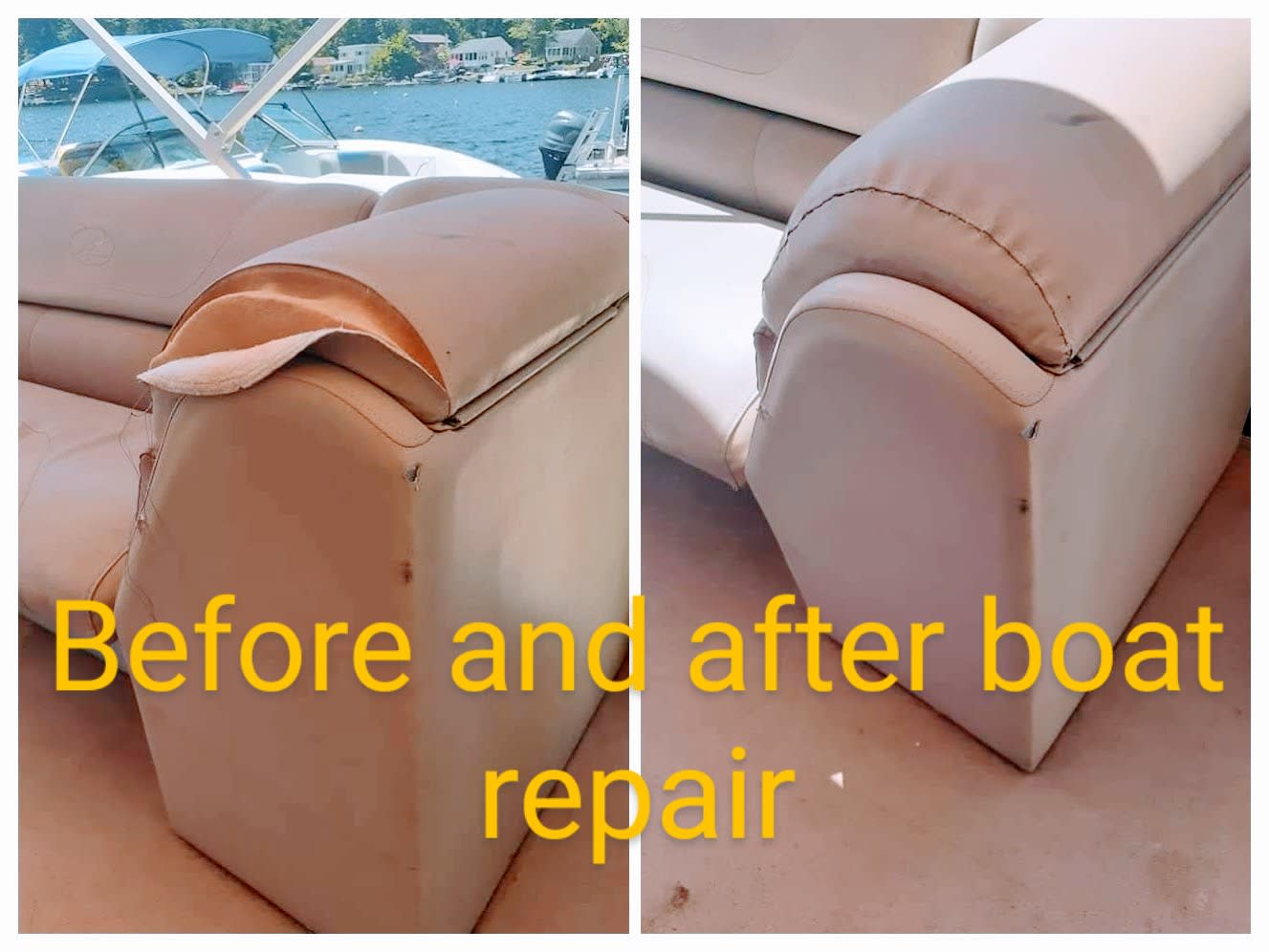 Vinyl Boat Seat Repair Guide