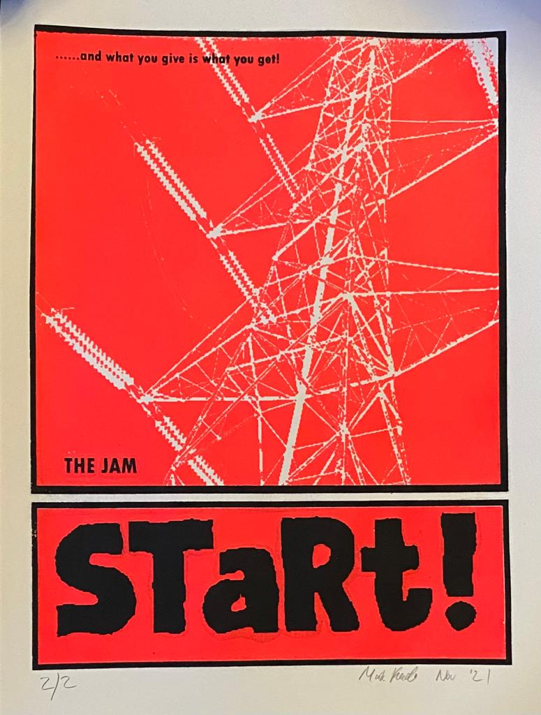 The Jam Start! (SOLD OUT) Screen Prints Art Frendo Screen