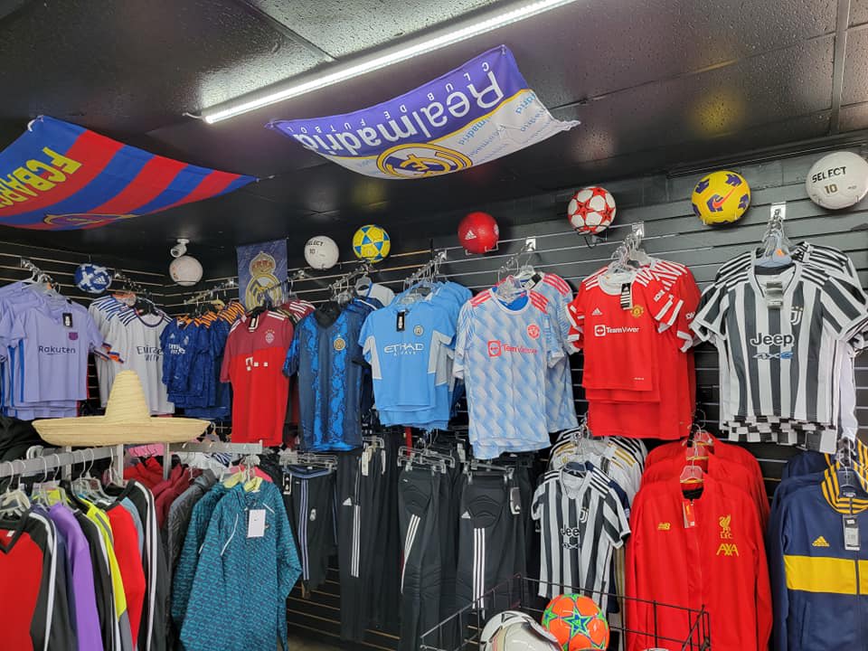 soccer jersey store