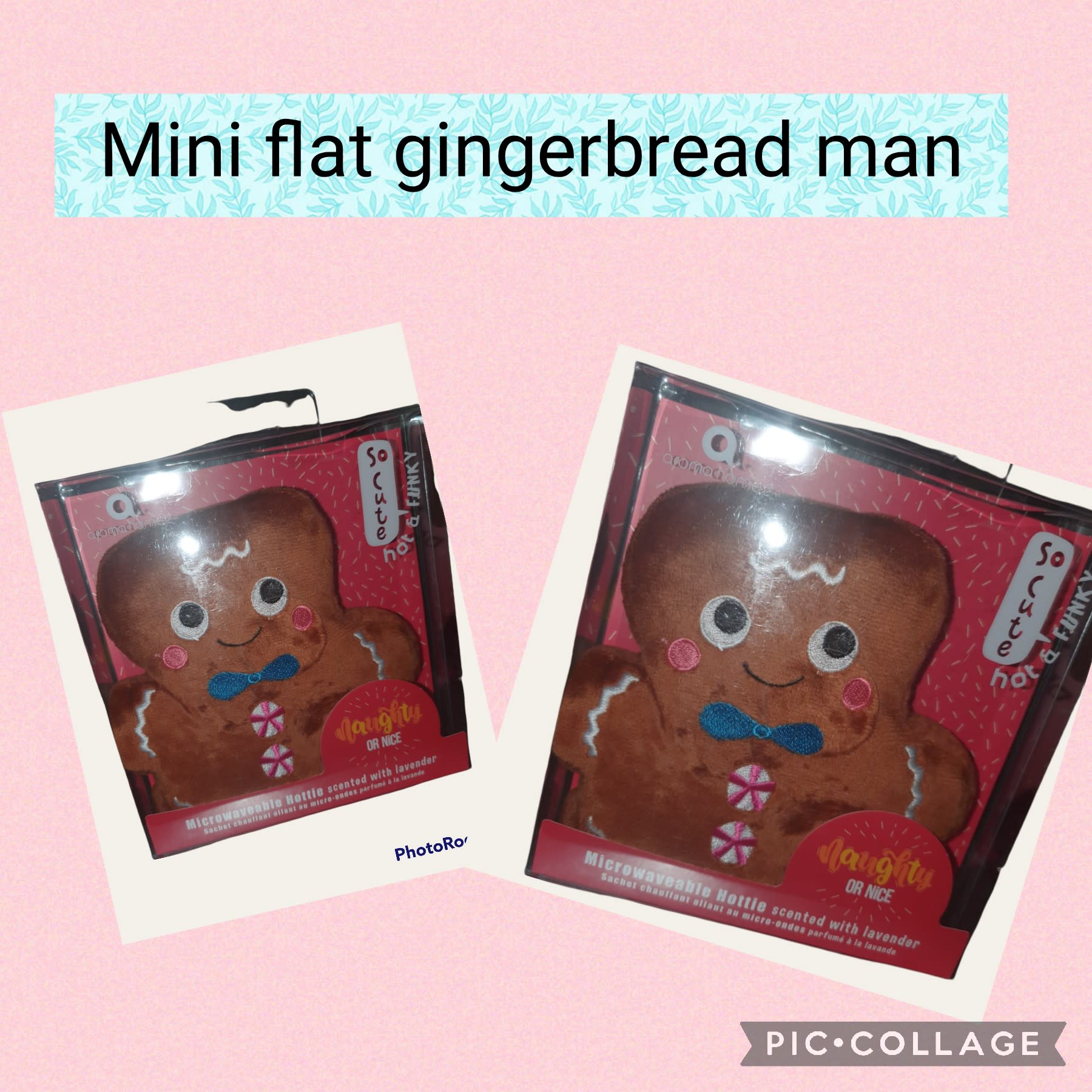 Mini flat gingerbread man - Hotties - Mindful Moments | Handmade