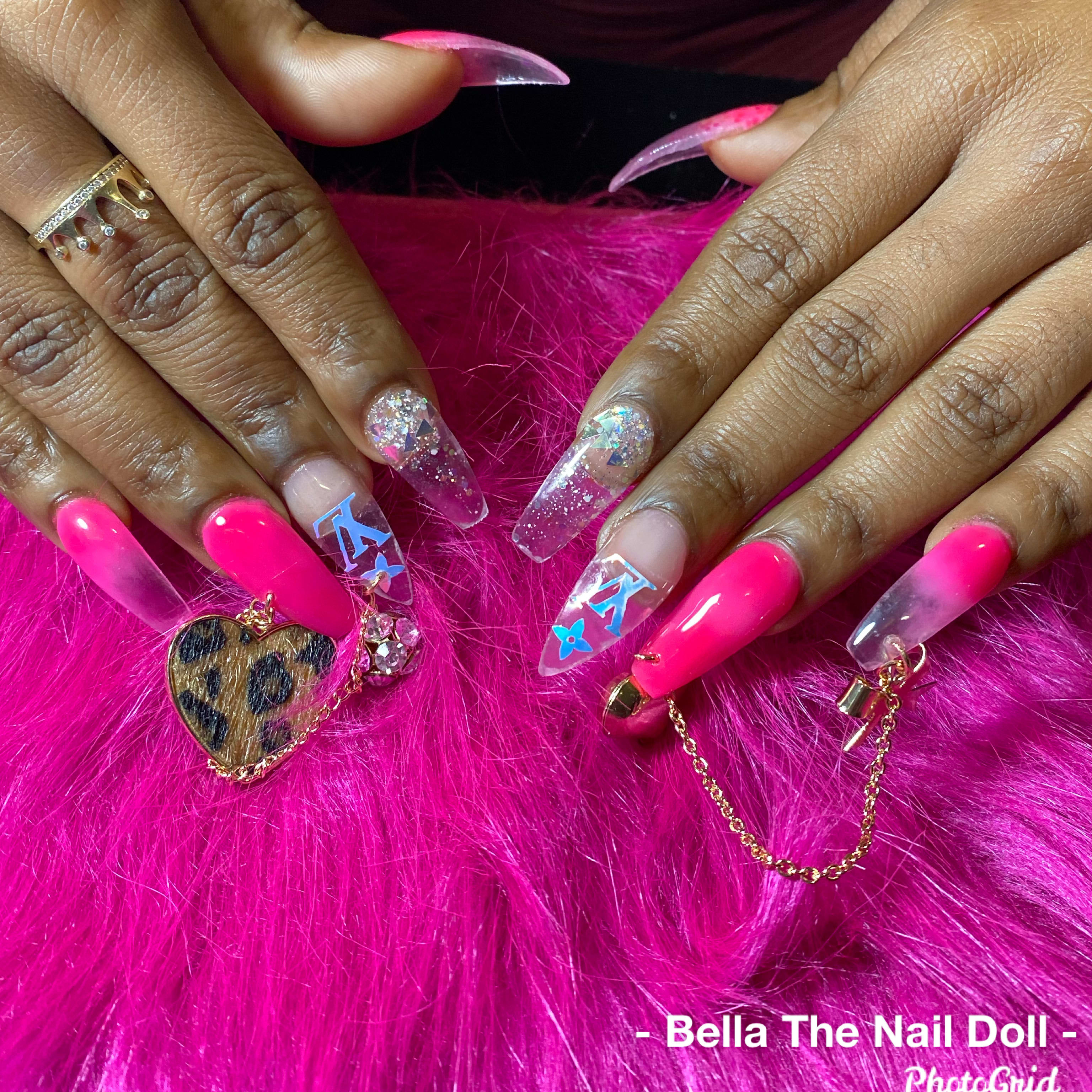 Acrylic Nails - We Offer - Bellaz Boujee Nails - Nail Salon