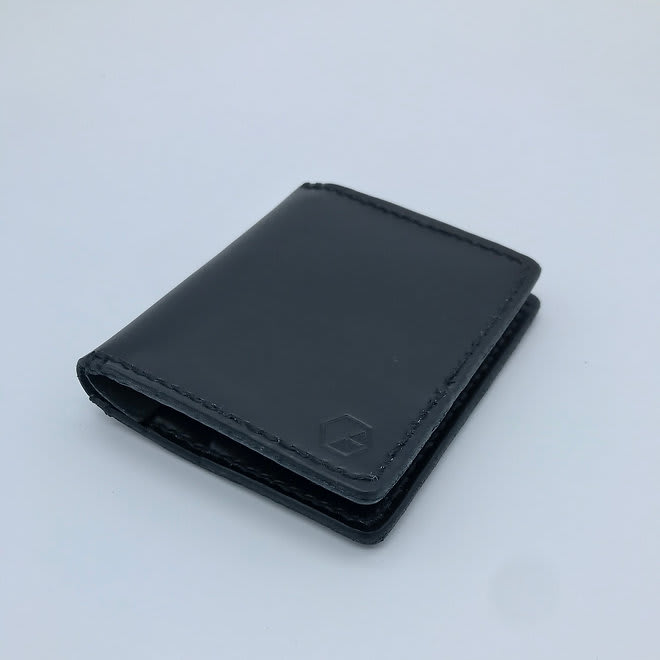 C1 - Black - Bi-Fold Wallet - Raffaele Effuso | Handcrafted Leather ...