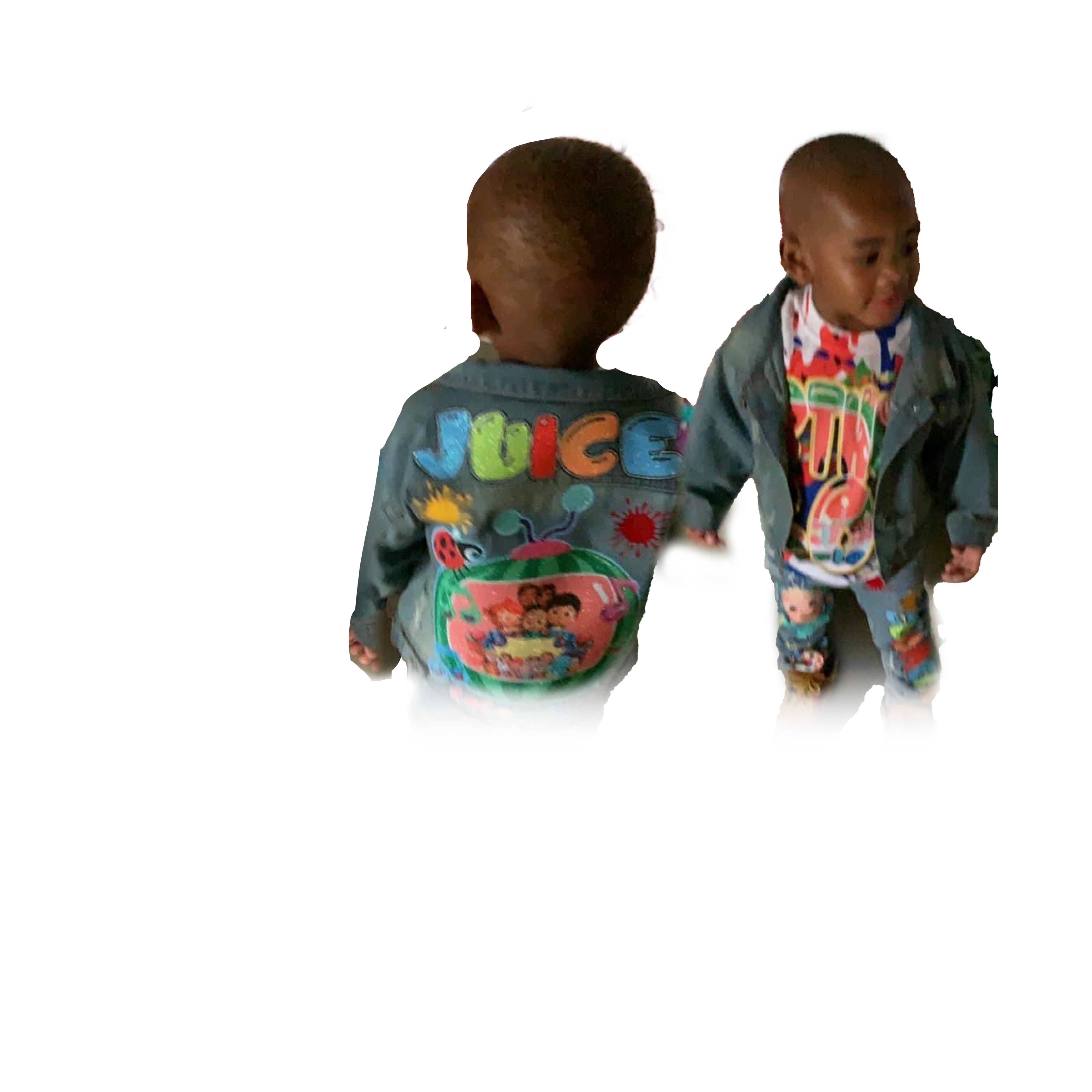 Customized Jean Jacket Outfits For kids 