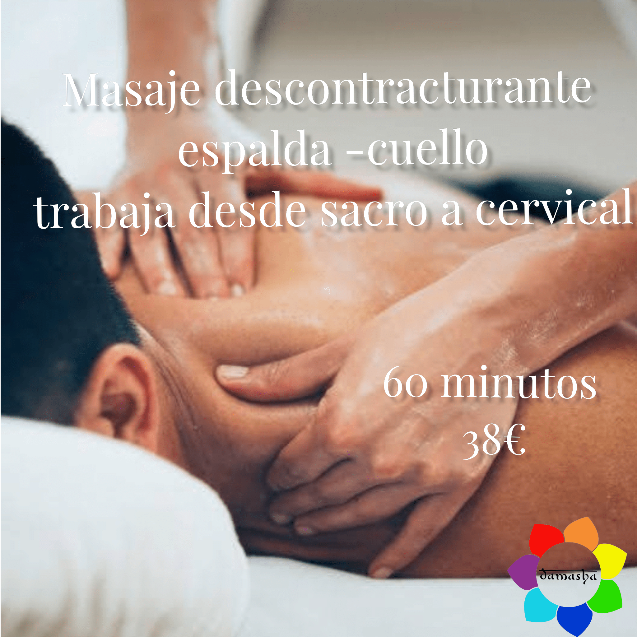 Espalda - cuello - Nuestros servicios - Centro Damasha