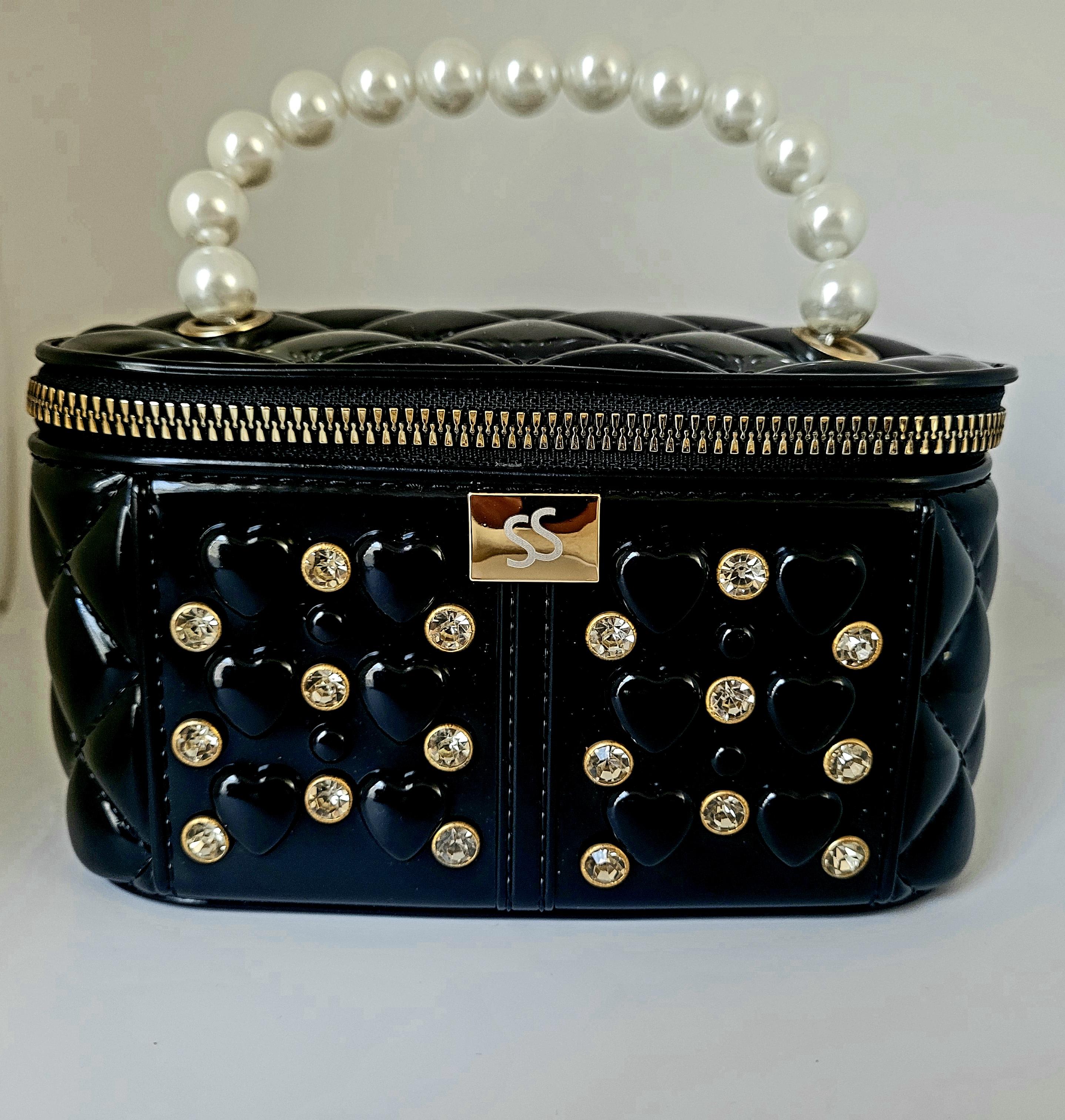 Black Jelly Handbag