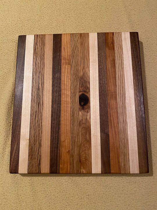 Ombre End Grain Cutting Board  Plus A Hot Wax Treatment 4K 