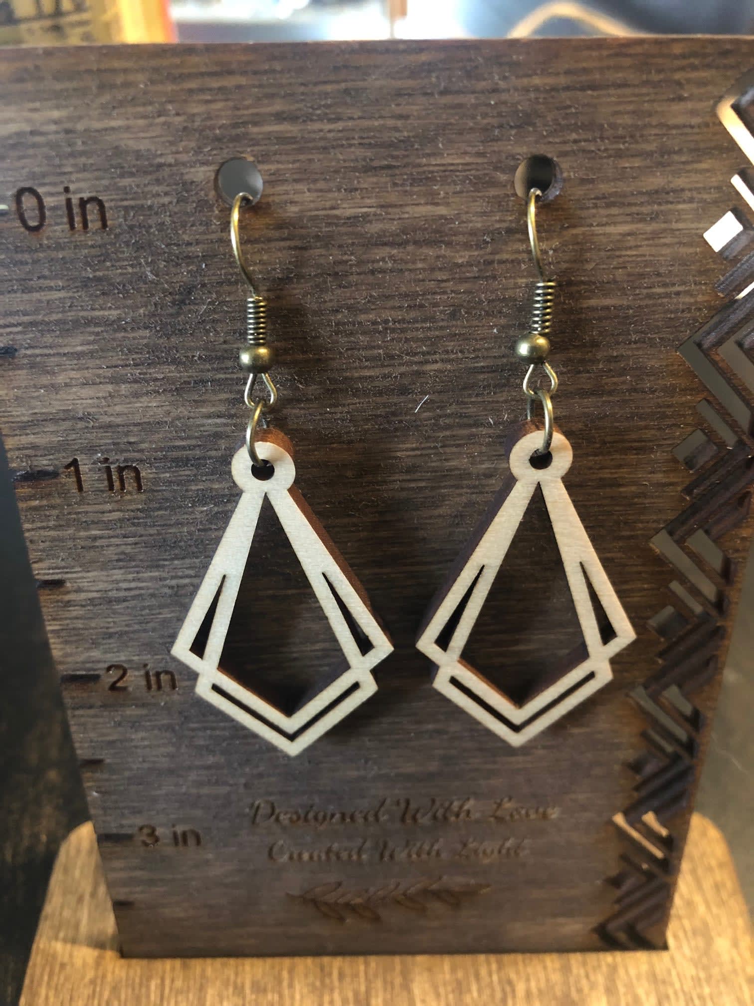 Basswood earrings on sale