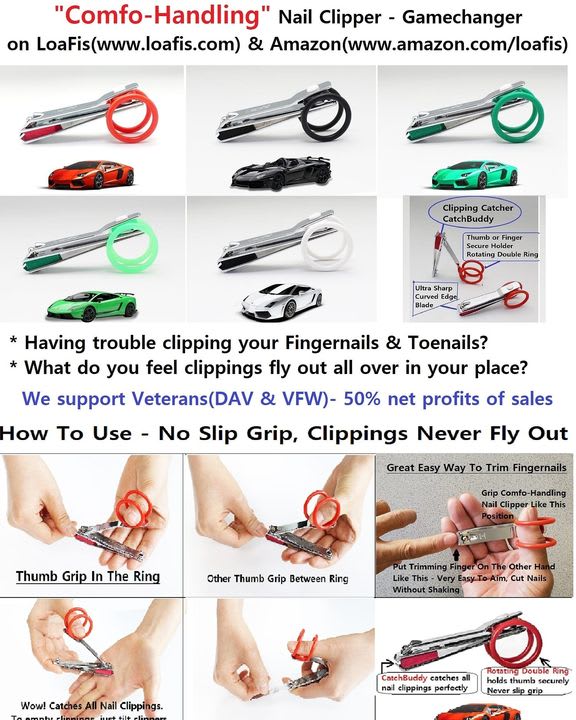 Comfo-handling Nail Clipper 