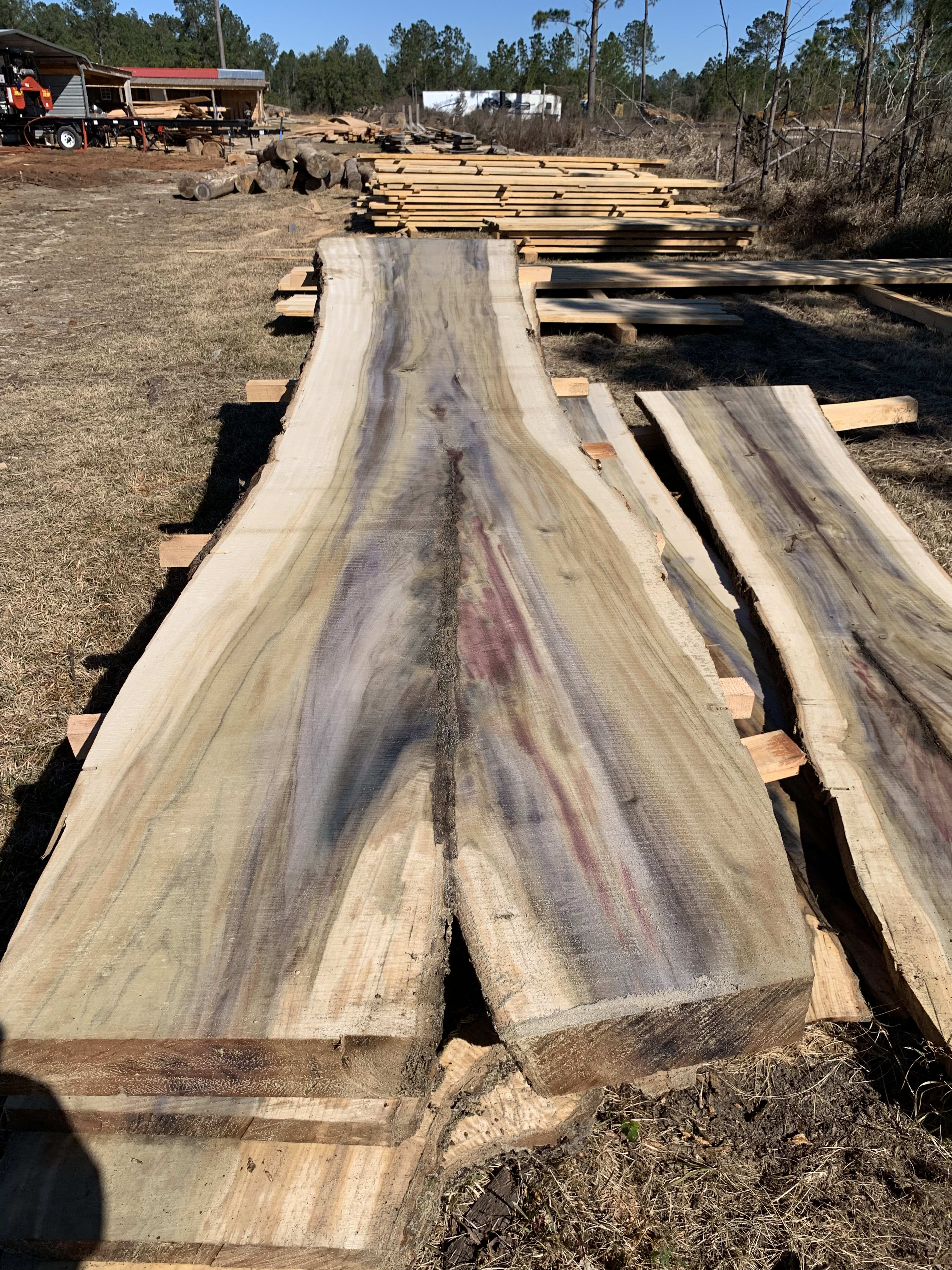 Live Edge Slabs - Our Products - Whip-poor-will LLC | Sawmill in 