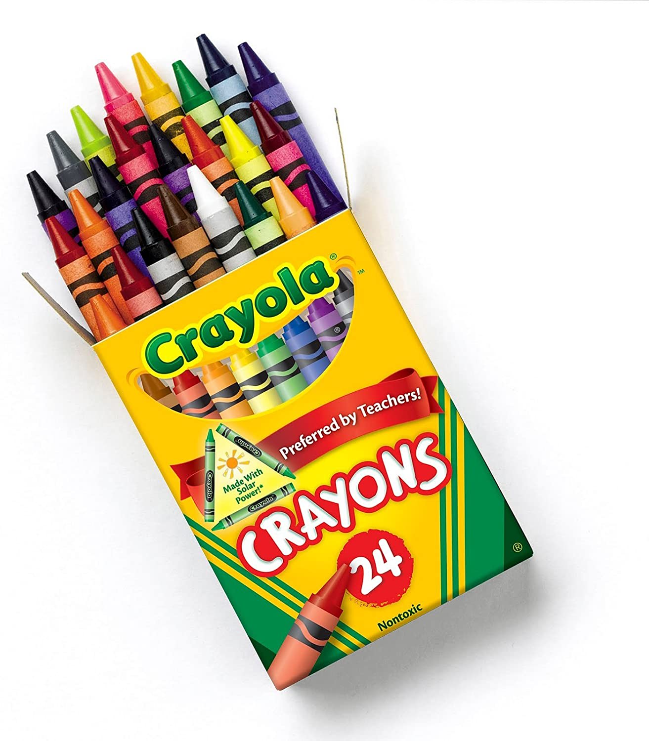  Crayola Crayons, 24 Count : Toys & Games