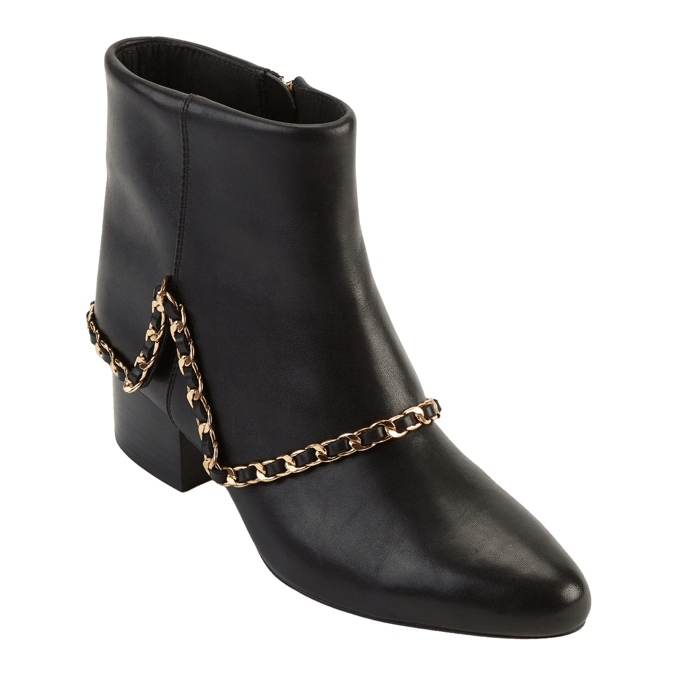 karl lagerfeld boots with chain