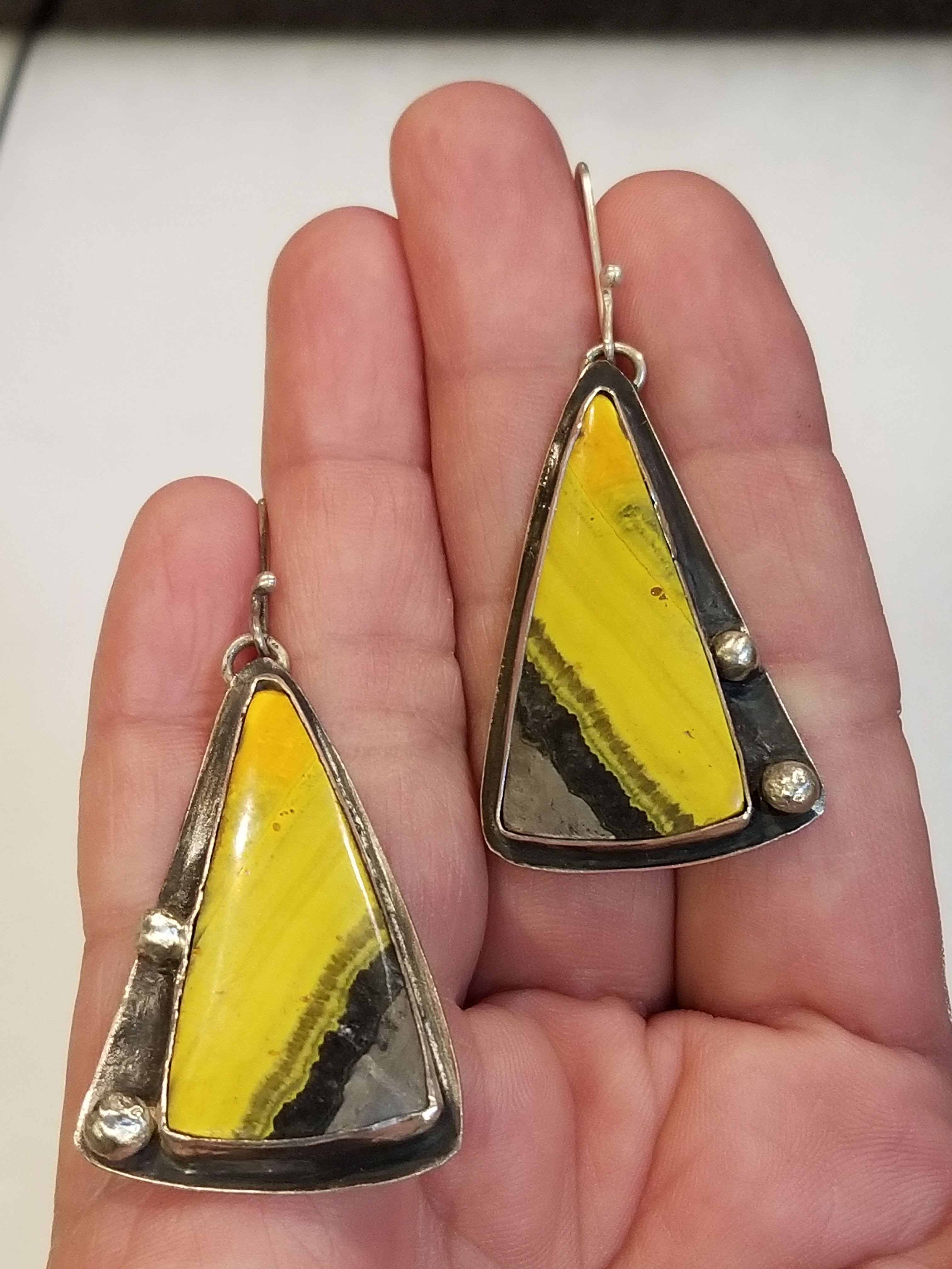 Bumble bee deals jasper earrings