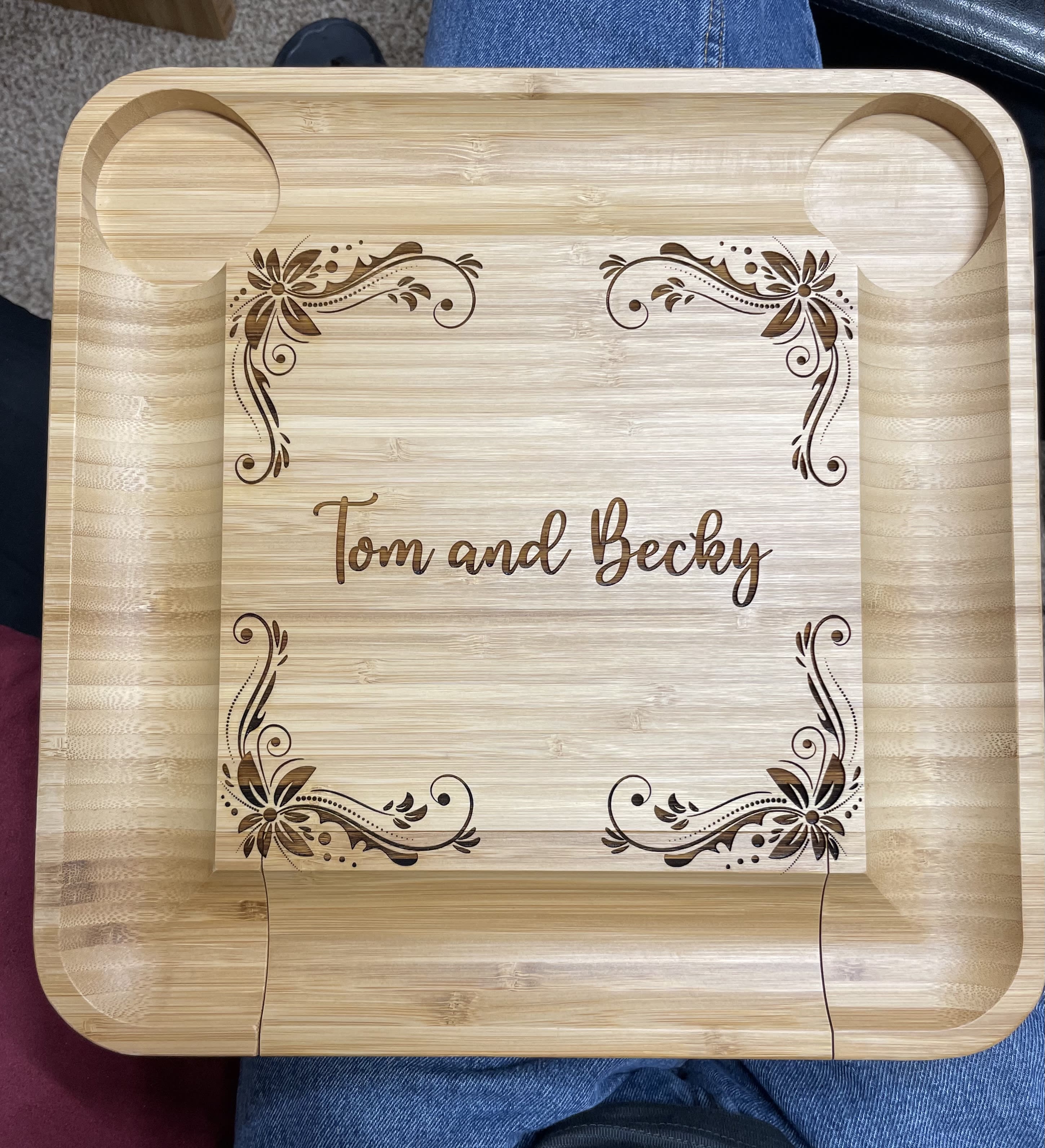 Custom Engraved Cutting Board – FinLu Woodworks