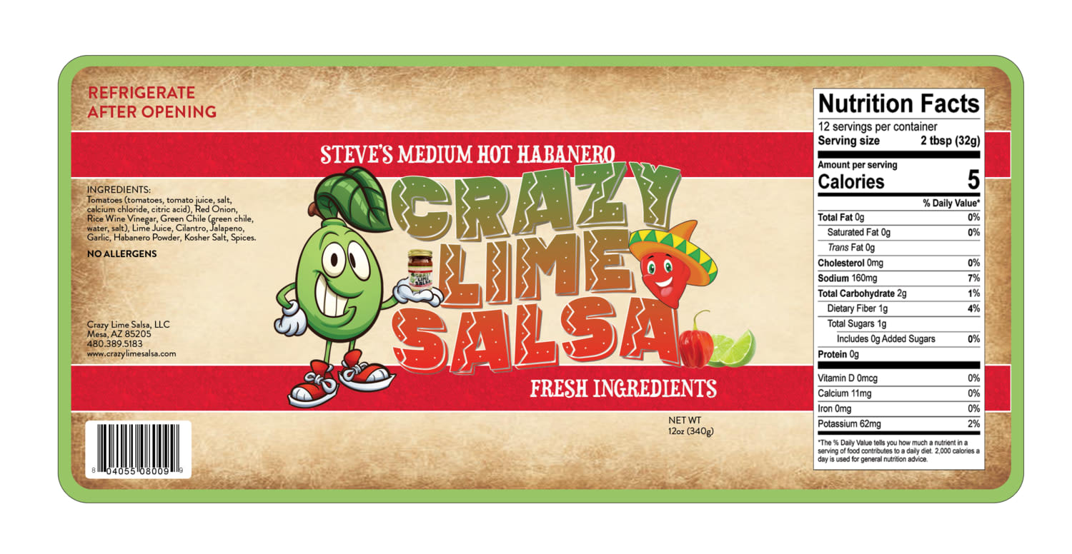 Lime Salsa – Red Rock Salsa