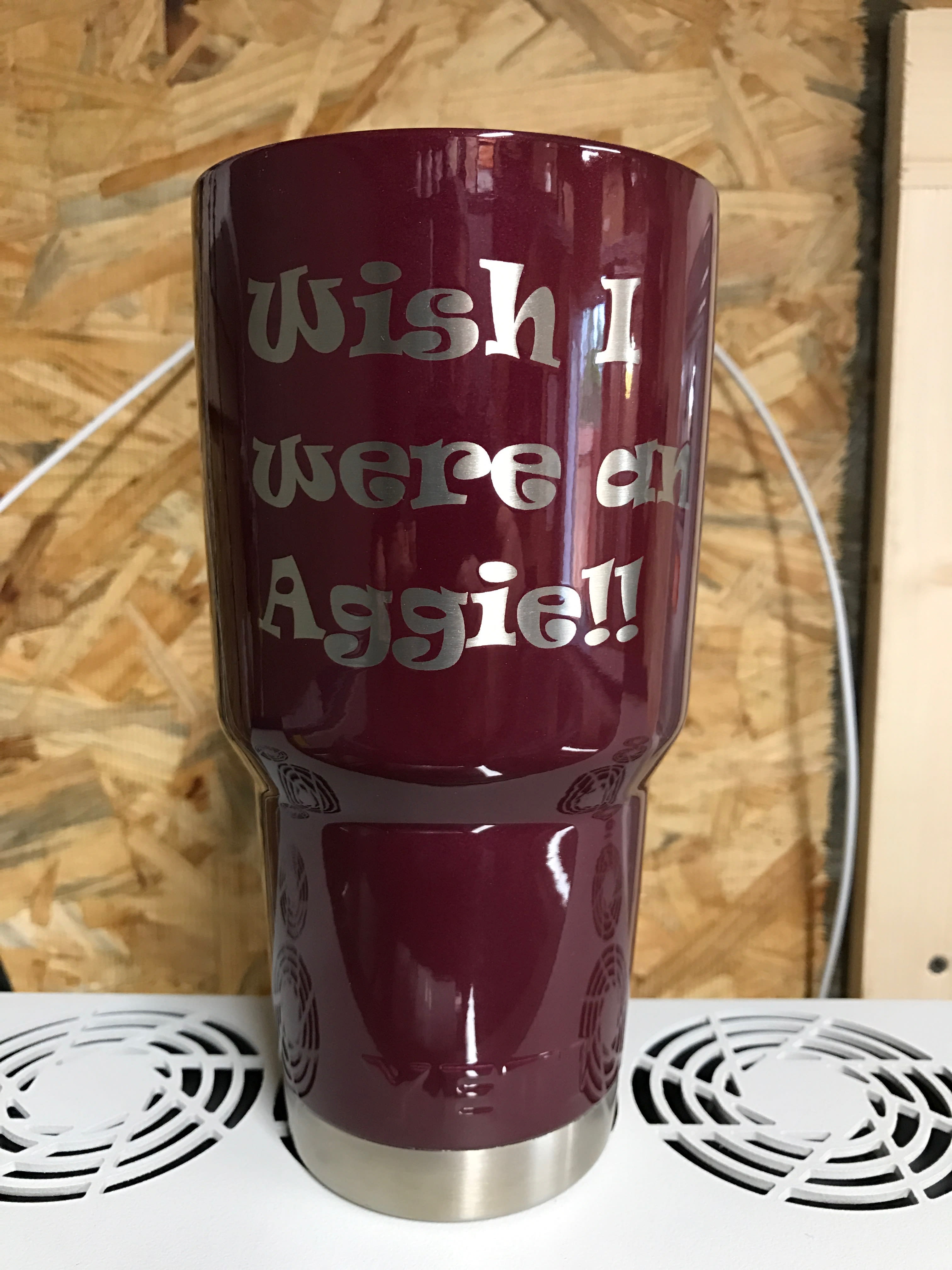 Custom Daisies RTIC Tumbler - 30 oz (Personalized)