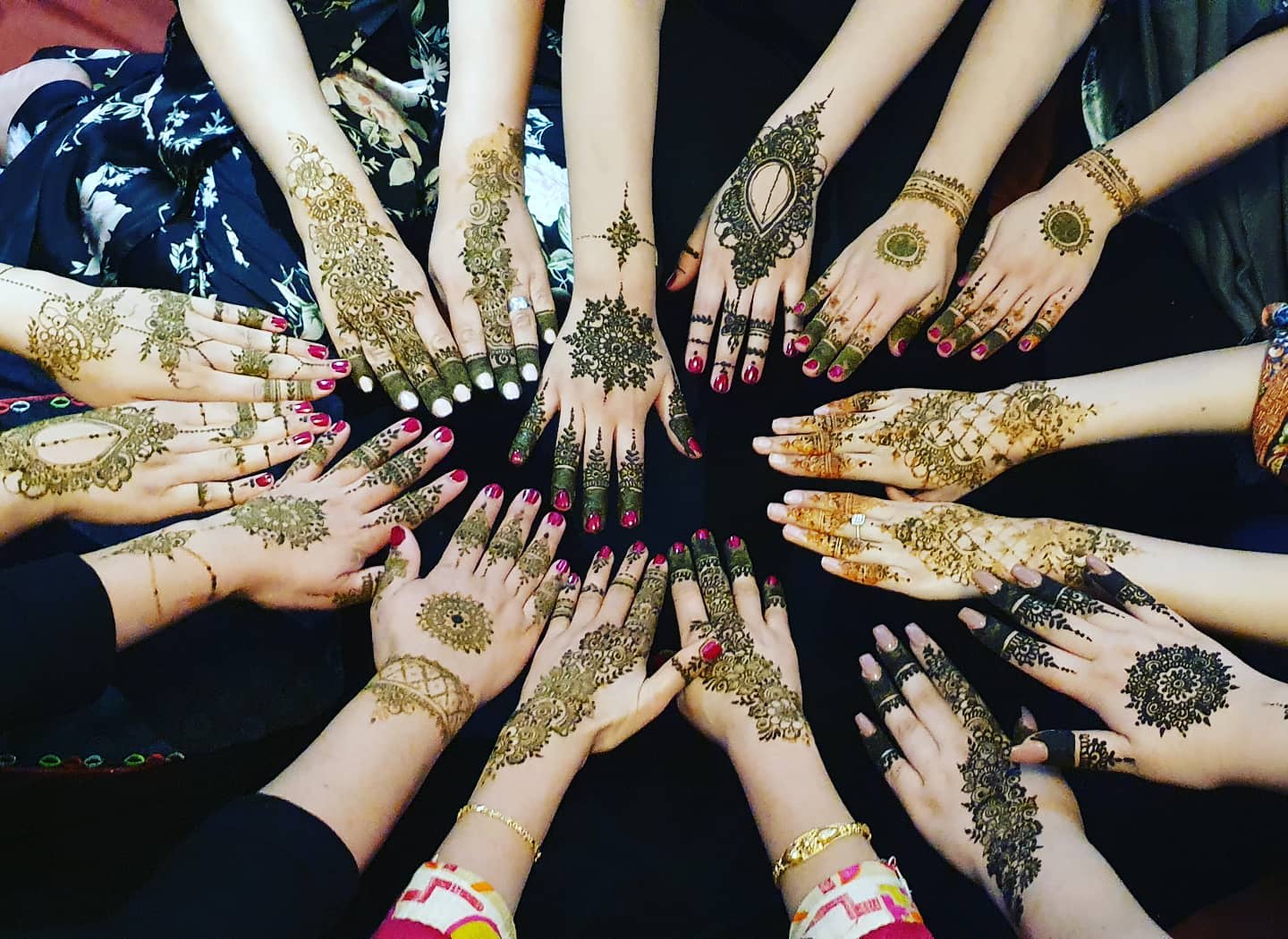 Gulf bridal henna from one of january 2023 application.. to book urs i... |  TikTok