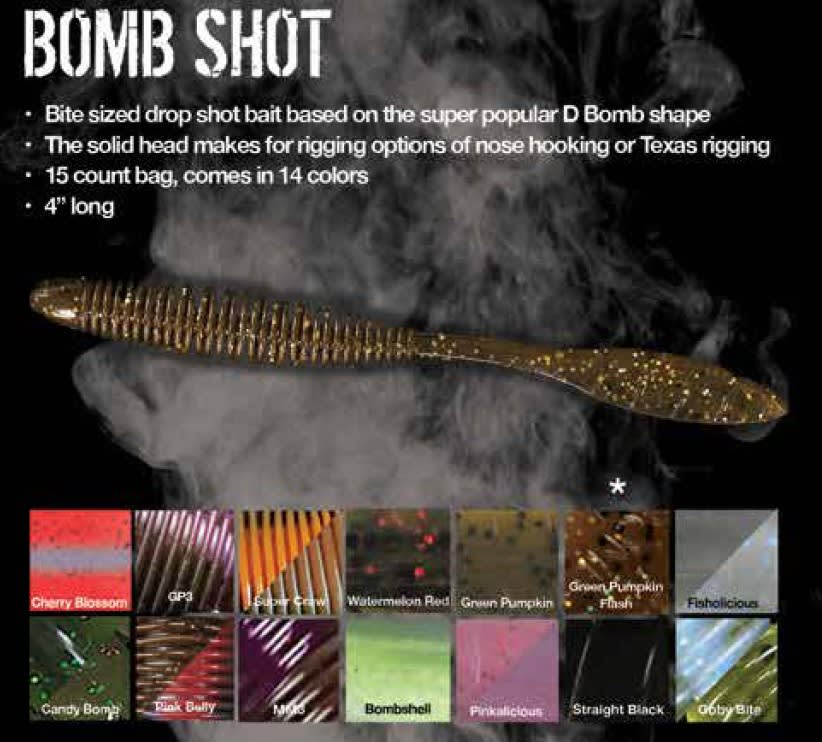 Missile Baits Bomb Shot - Soft Plastics - JBR Fishing LLC - Fishing Tackle  E-Commerce Shop