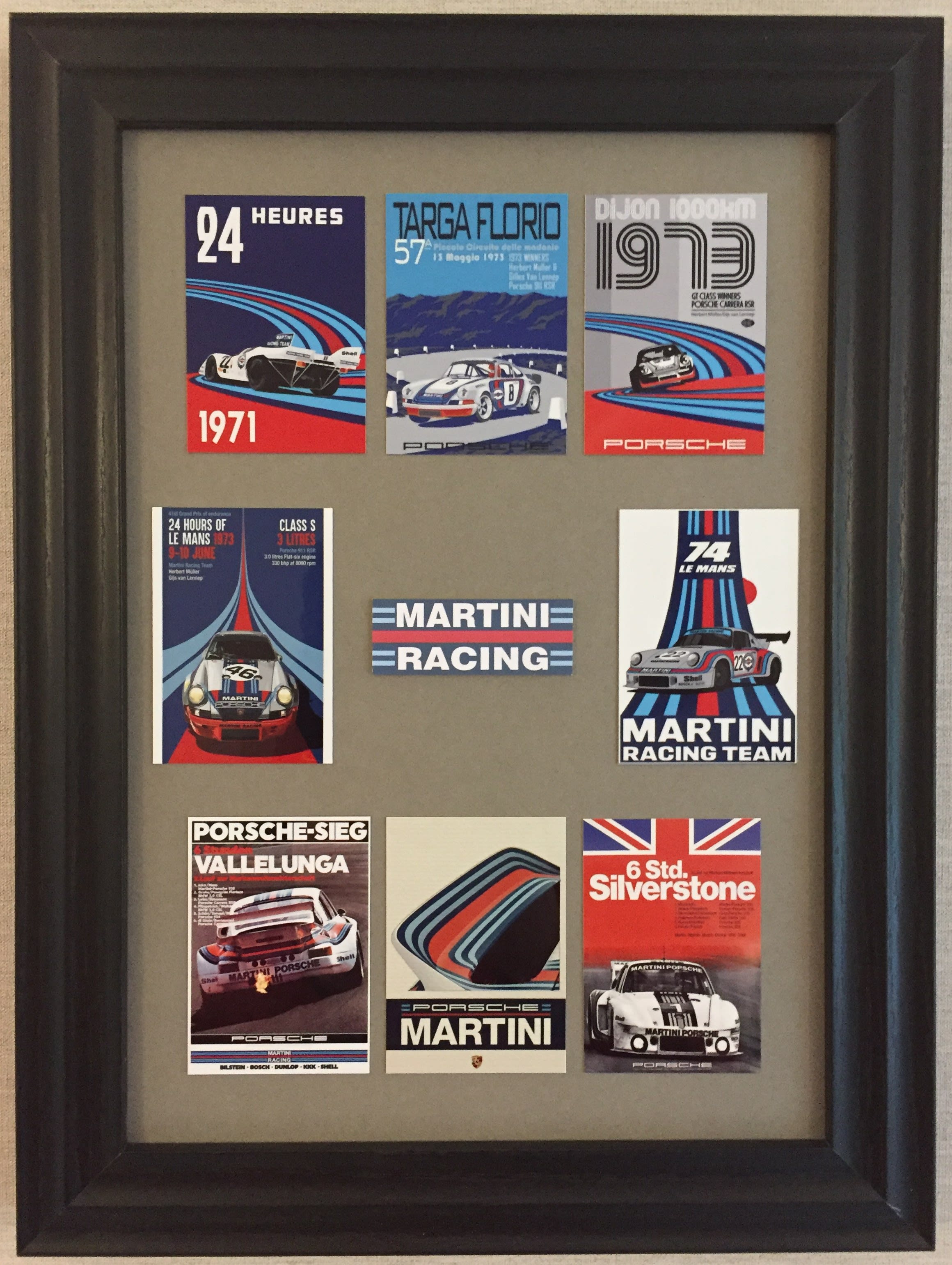 Martini Racing Vintage Advertising Sign Collection Martini