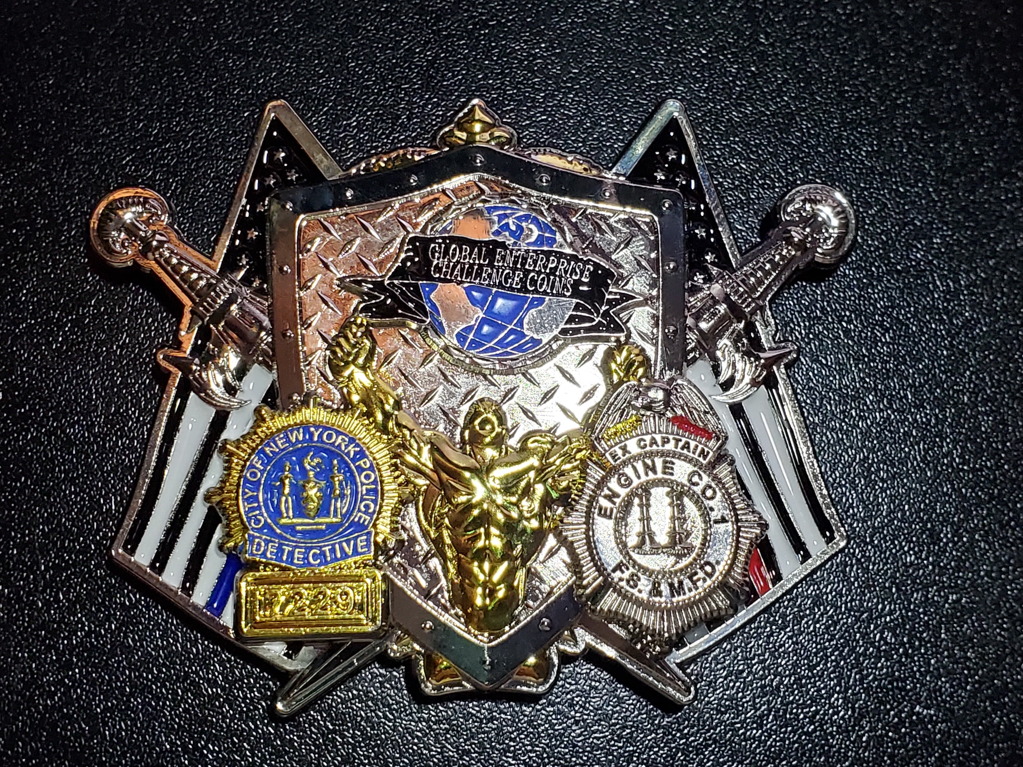 Baltimore Maryland Police Riot Challenge Coin