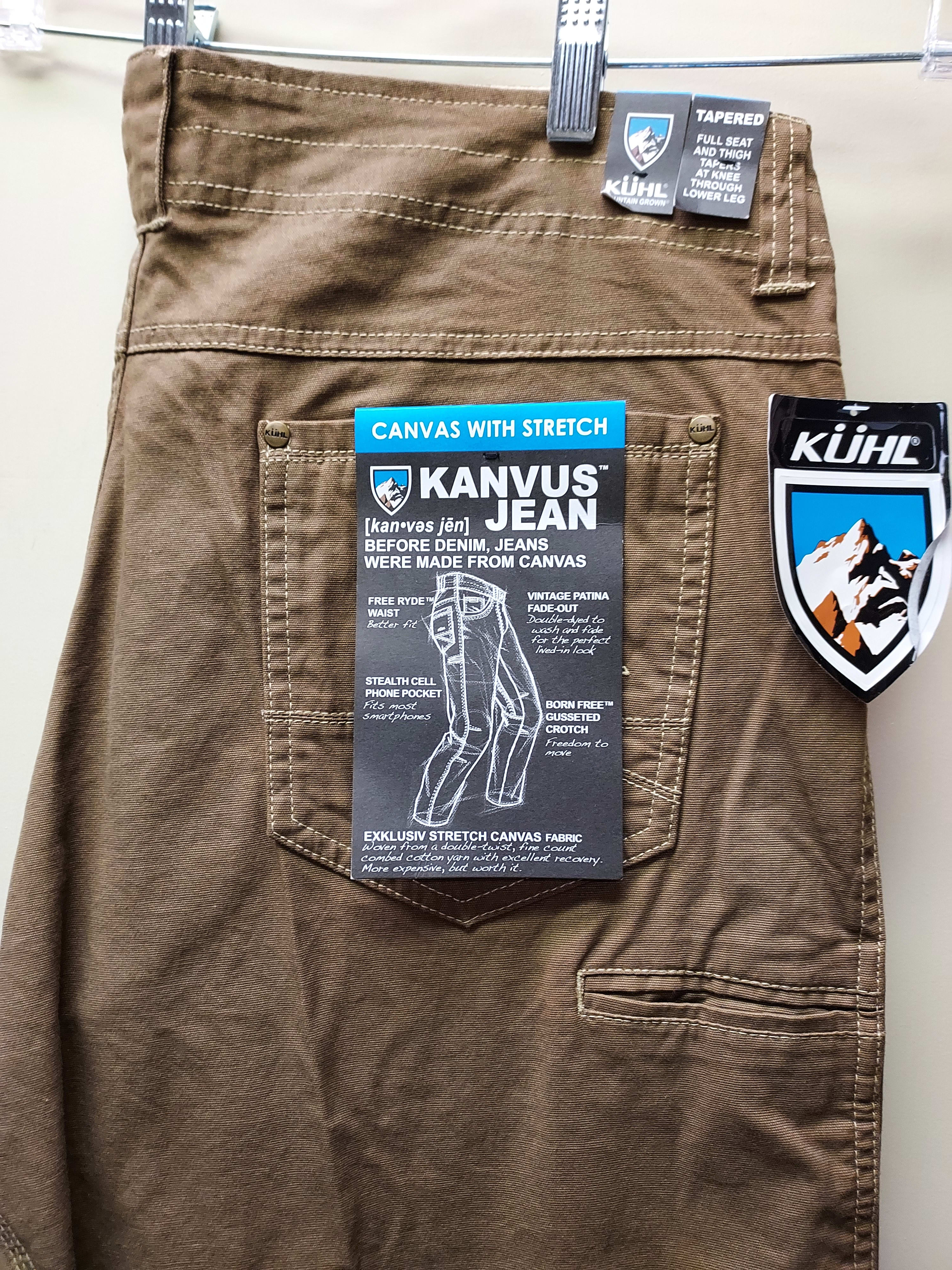 kuhl kanvas jeans