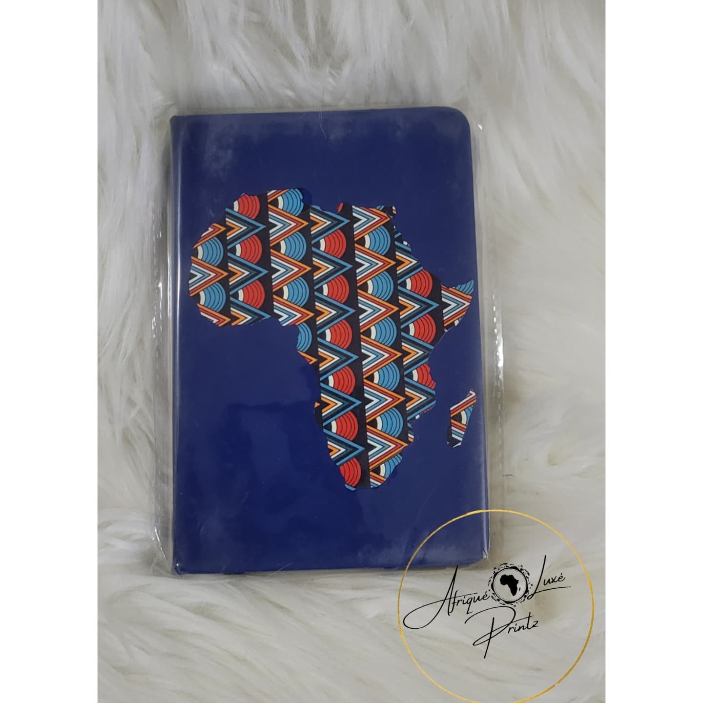 Blue Africa Notebook - Stationery - Afriquè Luxé Printz | Fashion ...