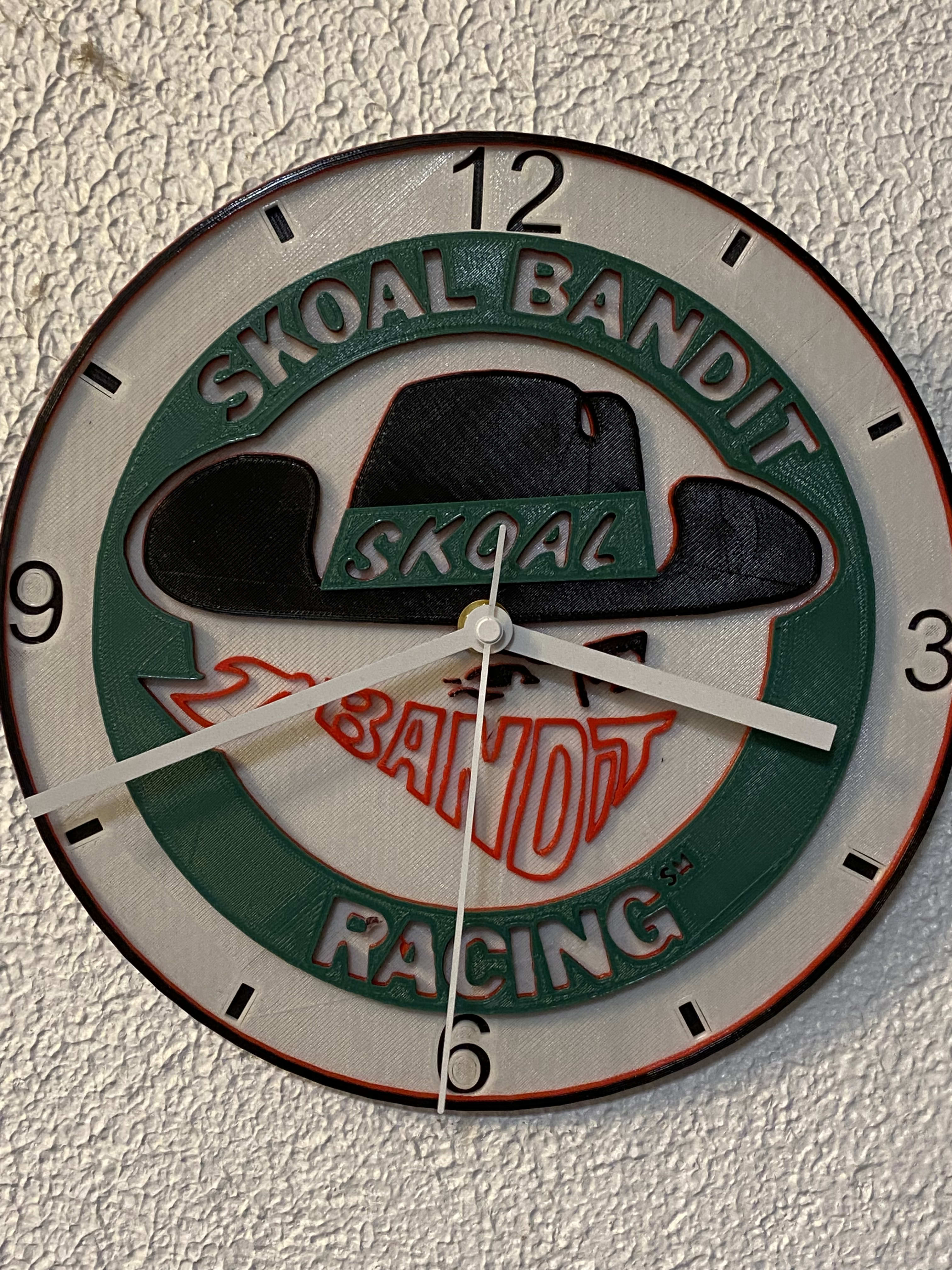 RACING CLOCK - CLOCKS - Jaws 3D Print and Design LLC - 3D Printing ...