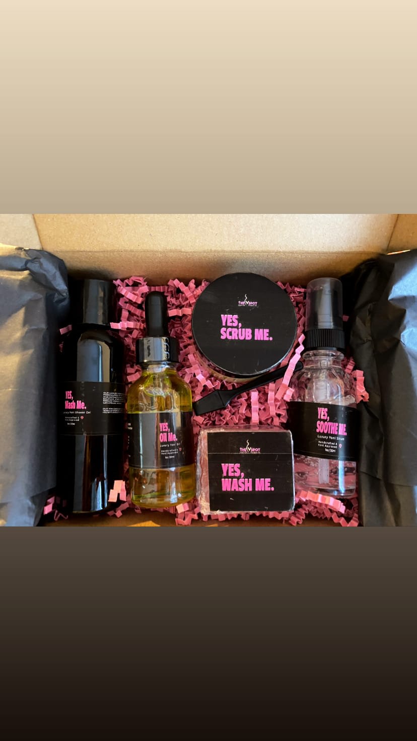 Luxury Yoni Sample Box Luxury Yoni Products A&L the V Spot