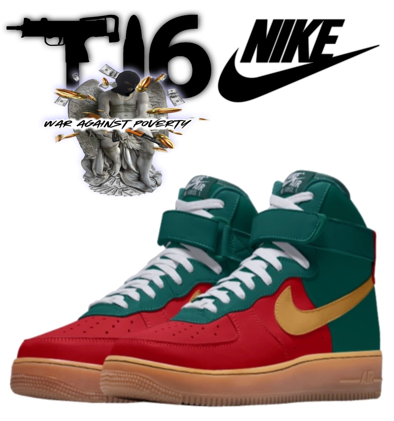 Nike Tier 716" - 1.5 - War Against Poverty 716 | Clothing Brand in Buffalo