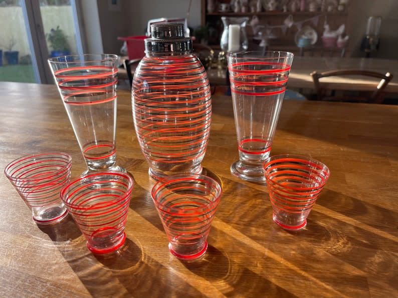 Lot De 20 Brochettes De Cocktail En Plastique Des Années 60 – Supports Rétro Pour Apéro Vintage