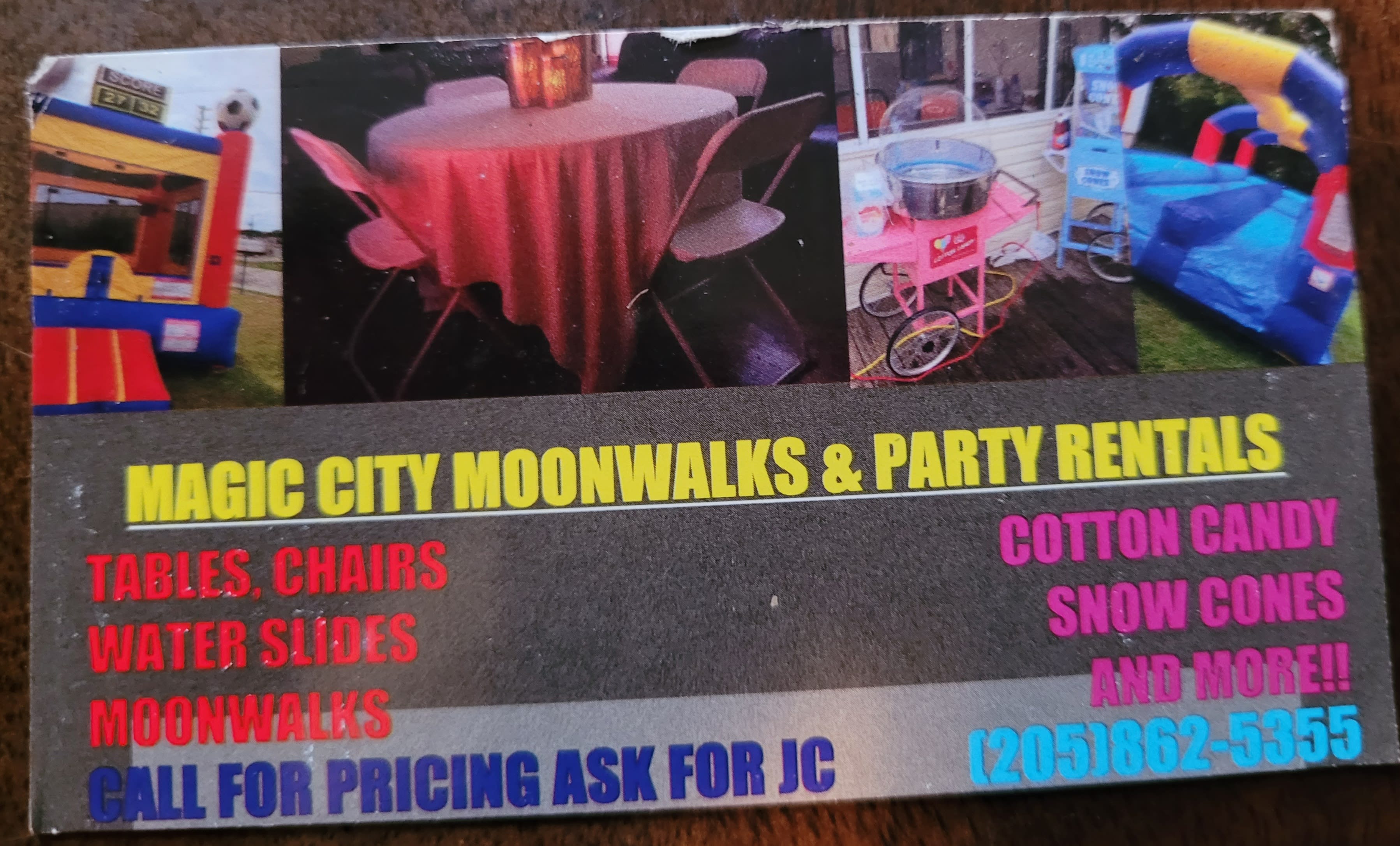 Magic City Moonwalks & Party Rentals llc  Birmingham, AL