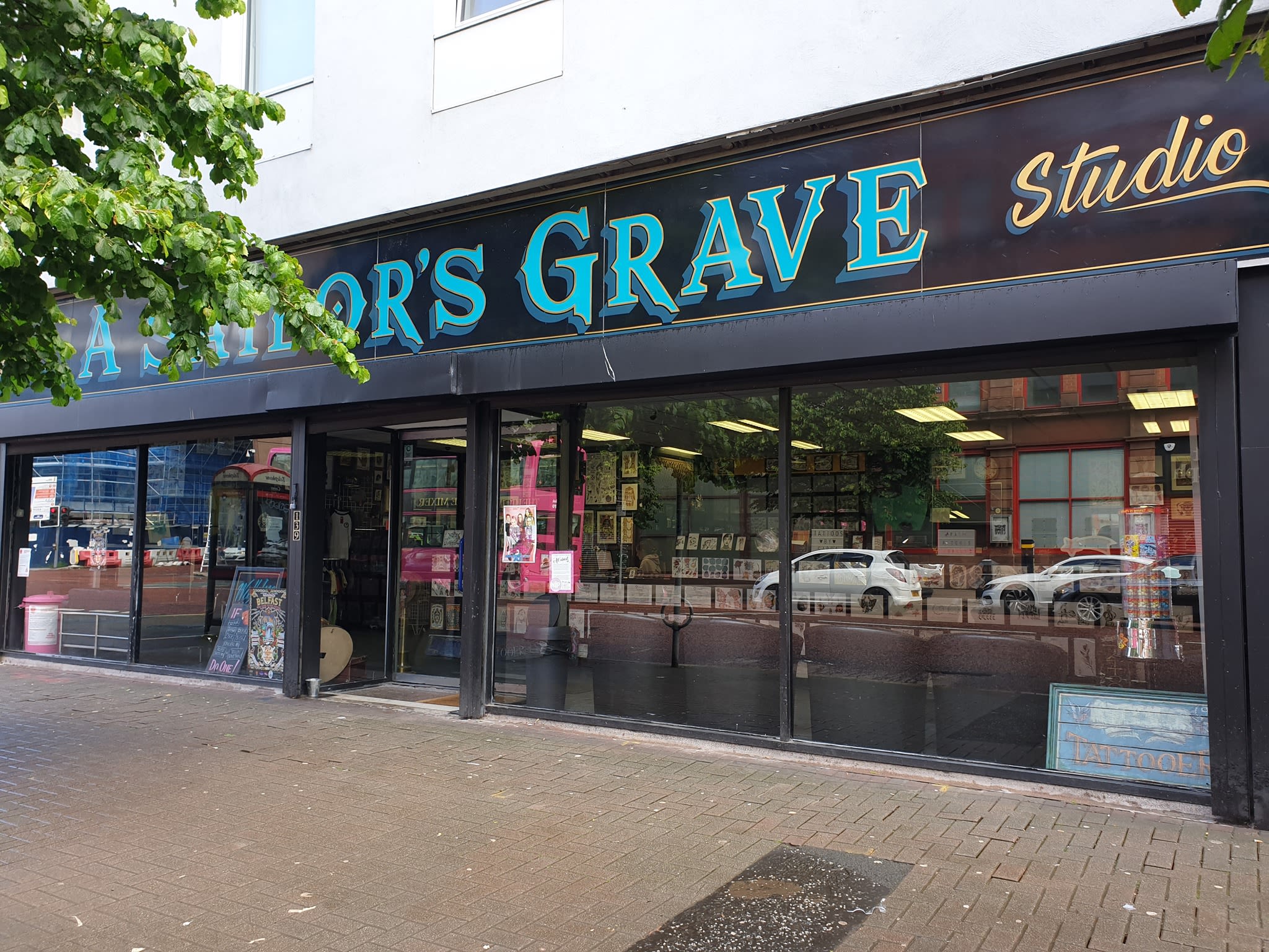 A Sailor's Grave, Tattoo Studio in Belfast