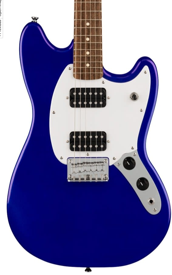 Fender Bullet Mustang HH Imperial Blue - Electric - Music