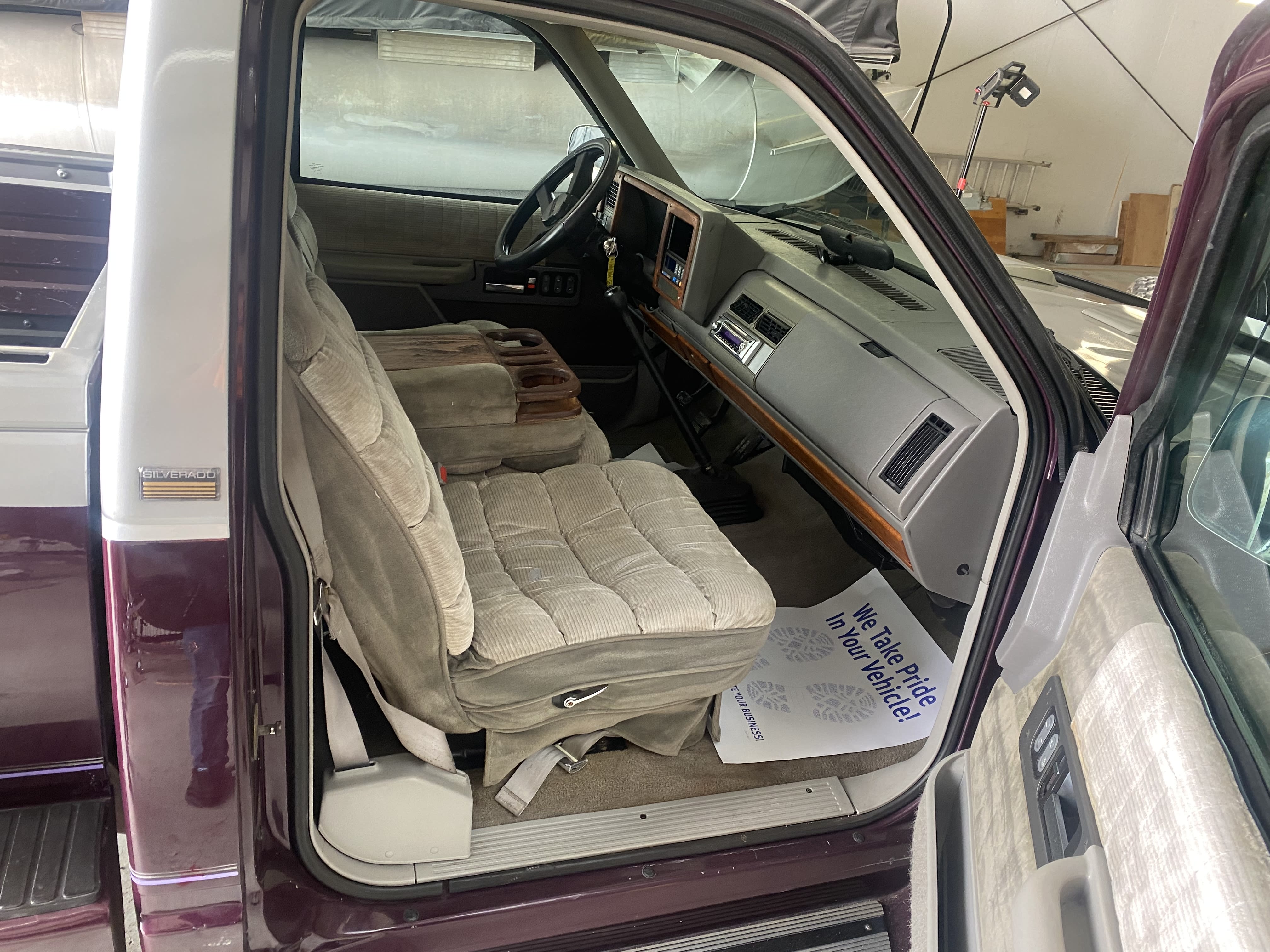 1993 chevy silverado interior