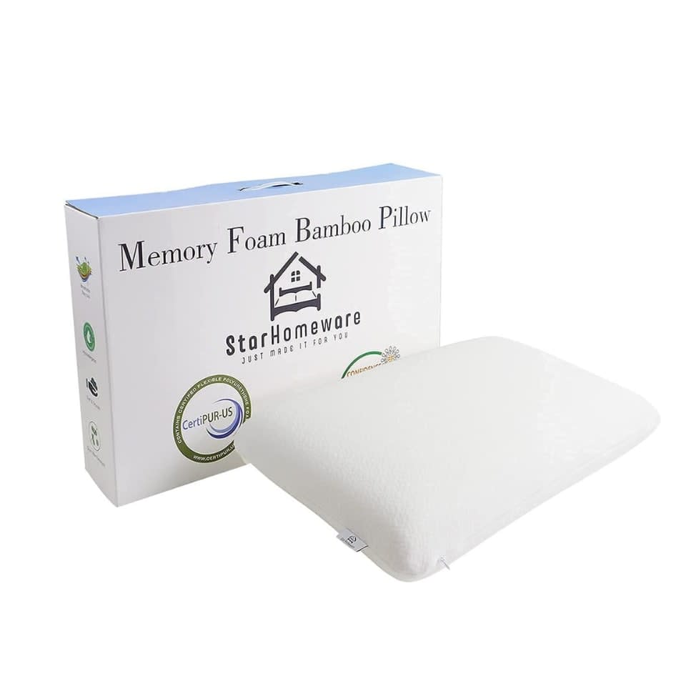 Luxury Memory Foam Bamboo Pillow Memory Foam Bamboo Pillows Star