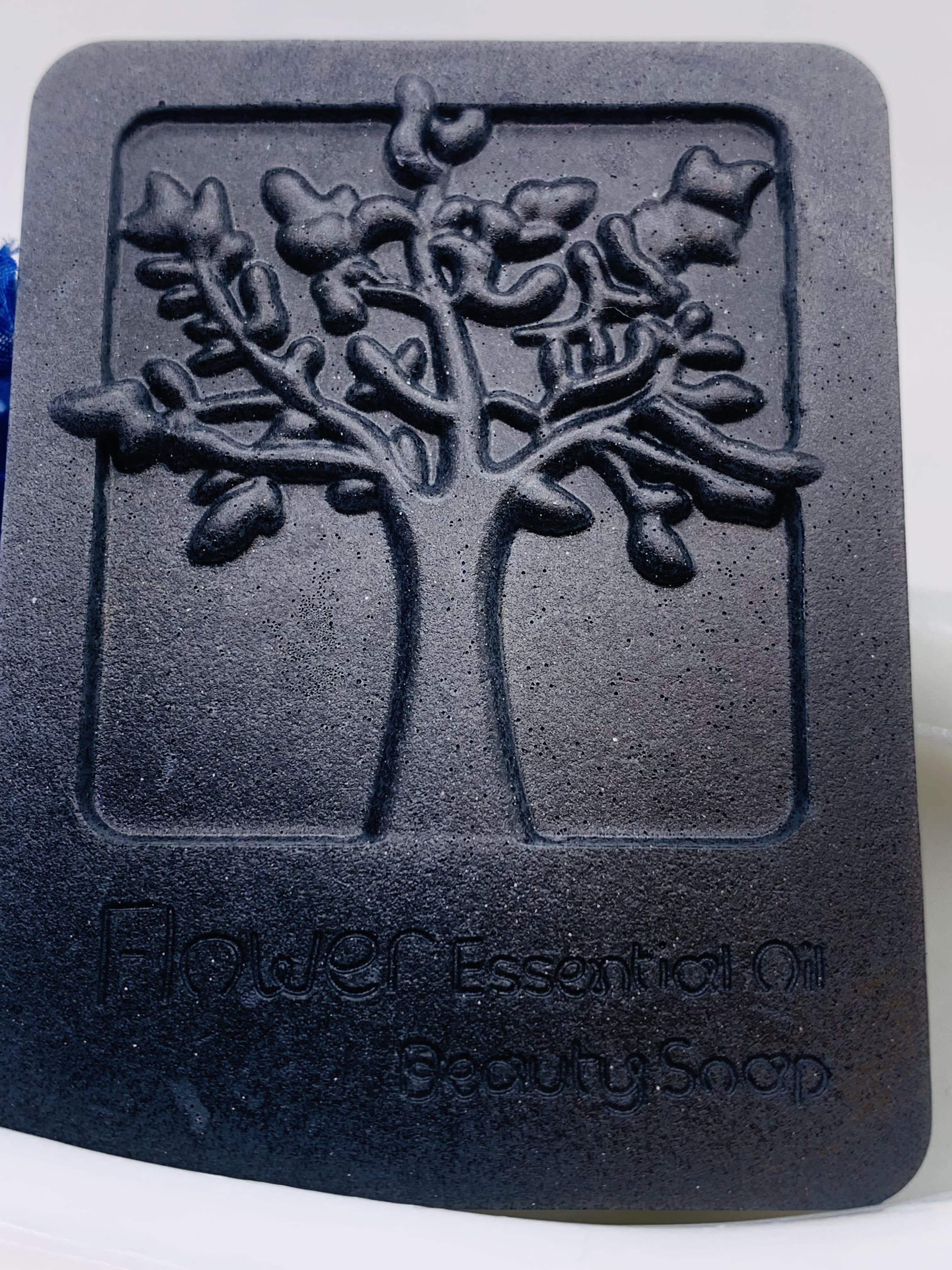 Activated charcoal square tree of life soap Activated charcoal soaps