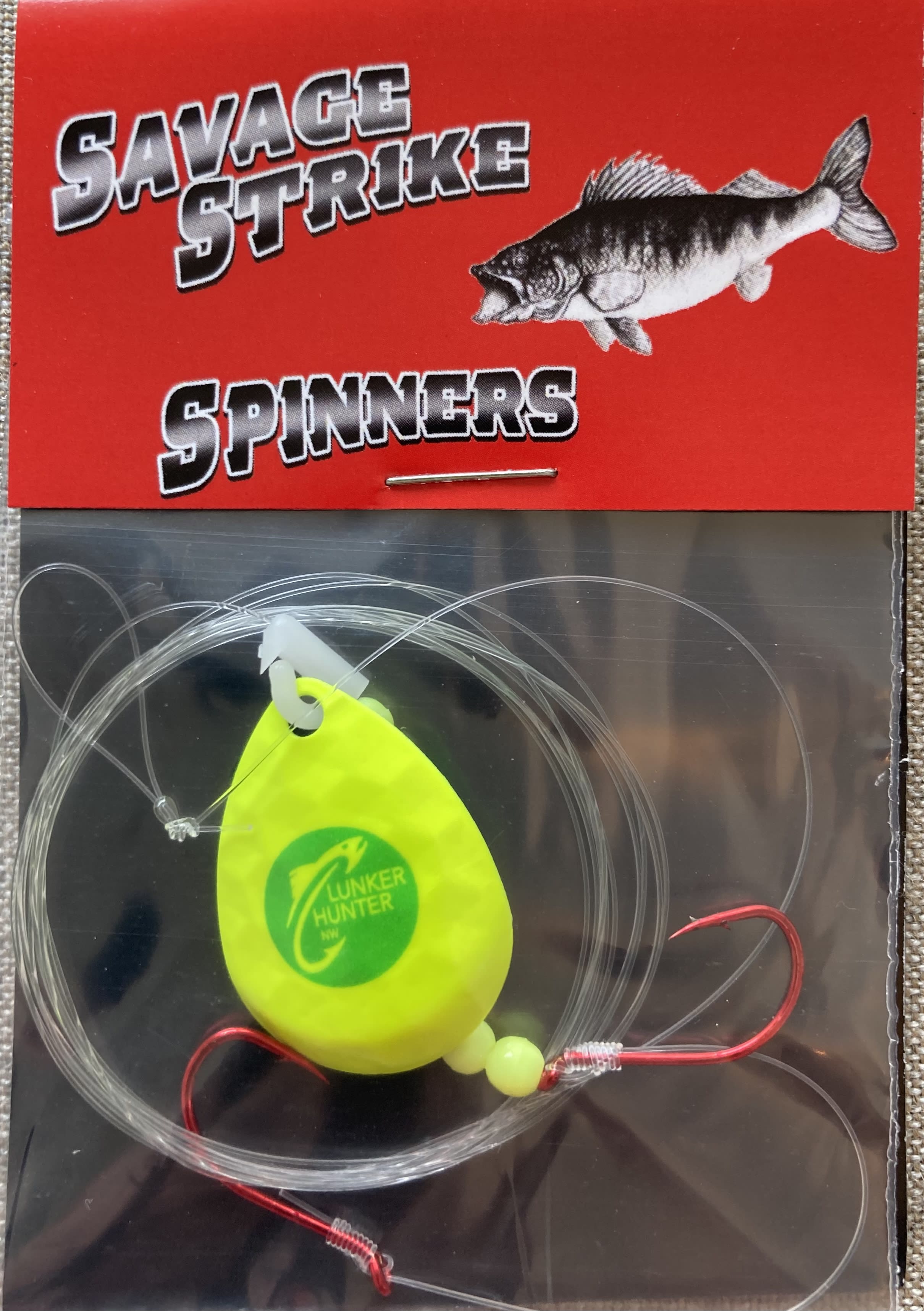 DIY Walleye Spinner and Worm Harness Kit - Components to build 24 rigs